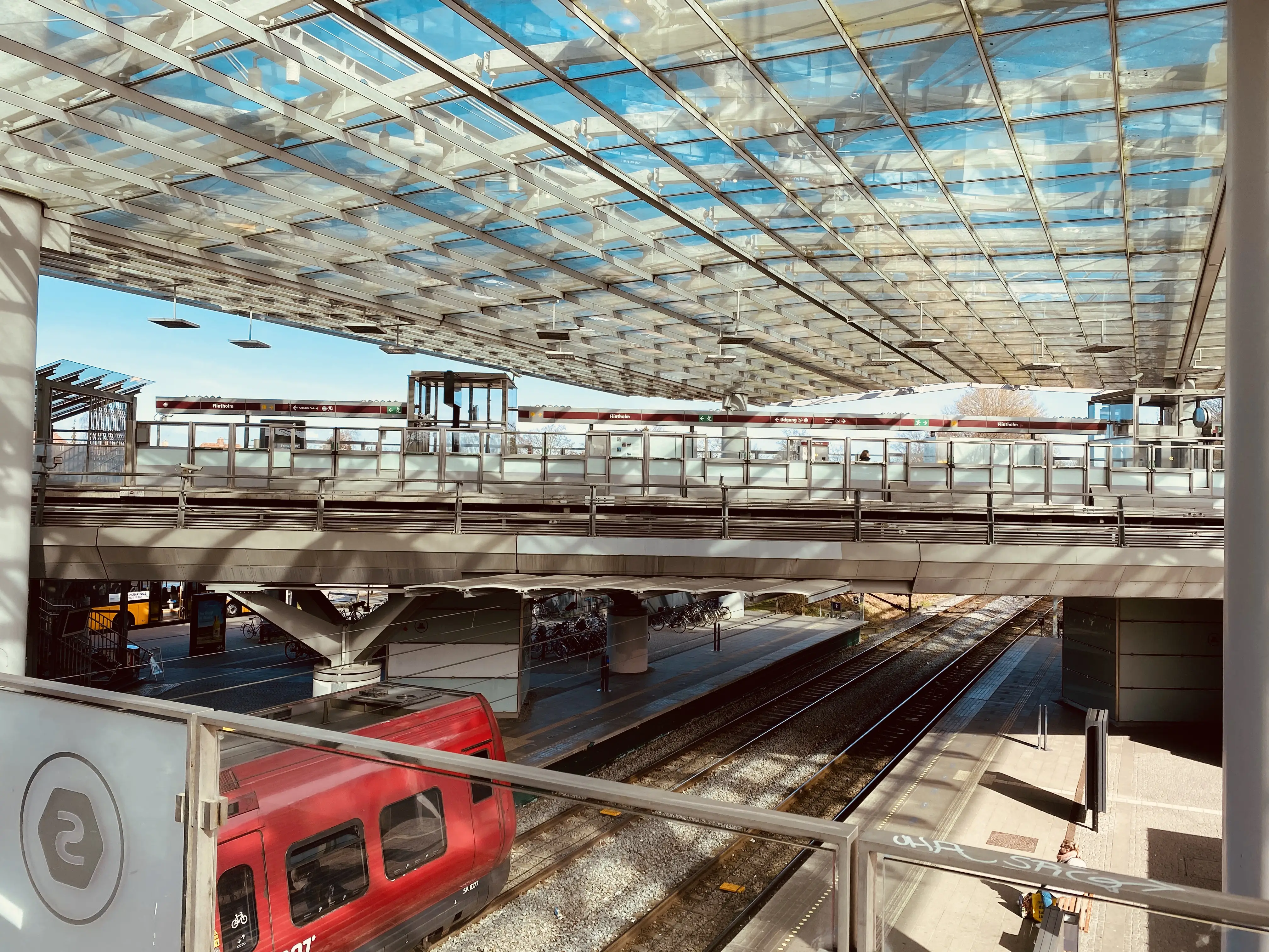 Billede af Flintholm Station.