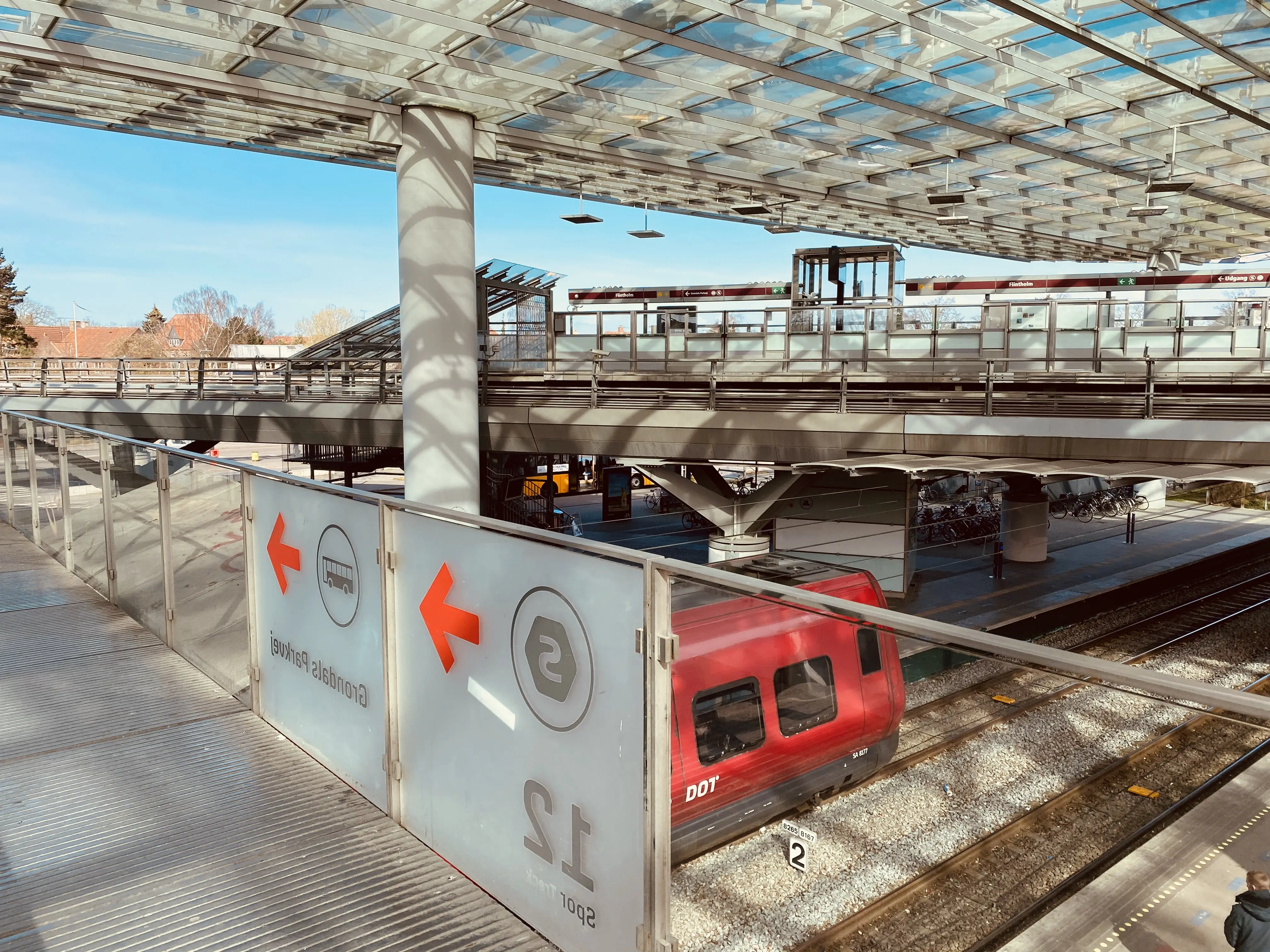 Billede af Flintholm Station.