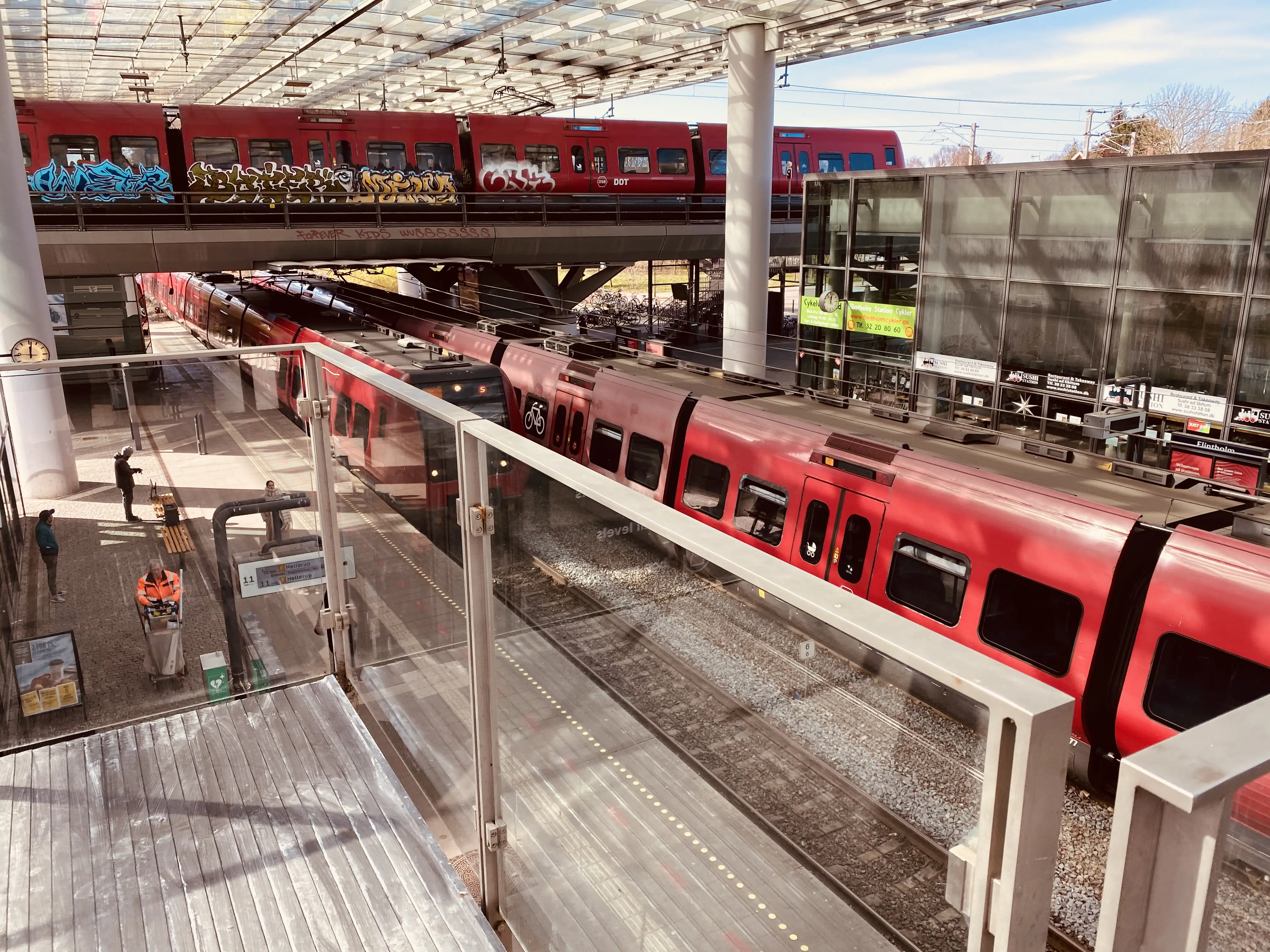 Billede af Flintholm Station.