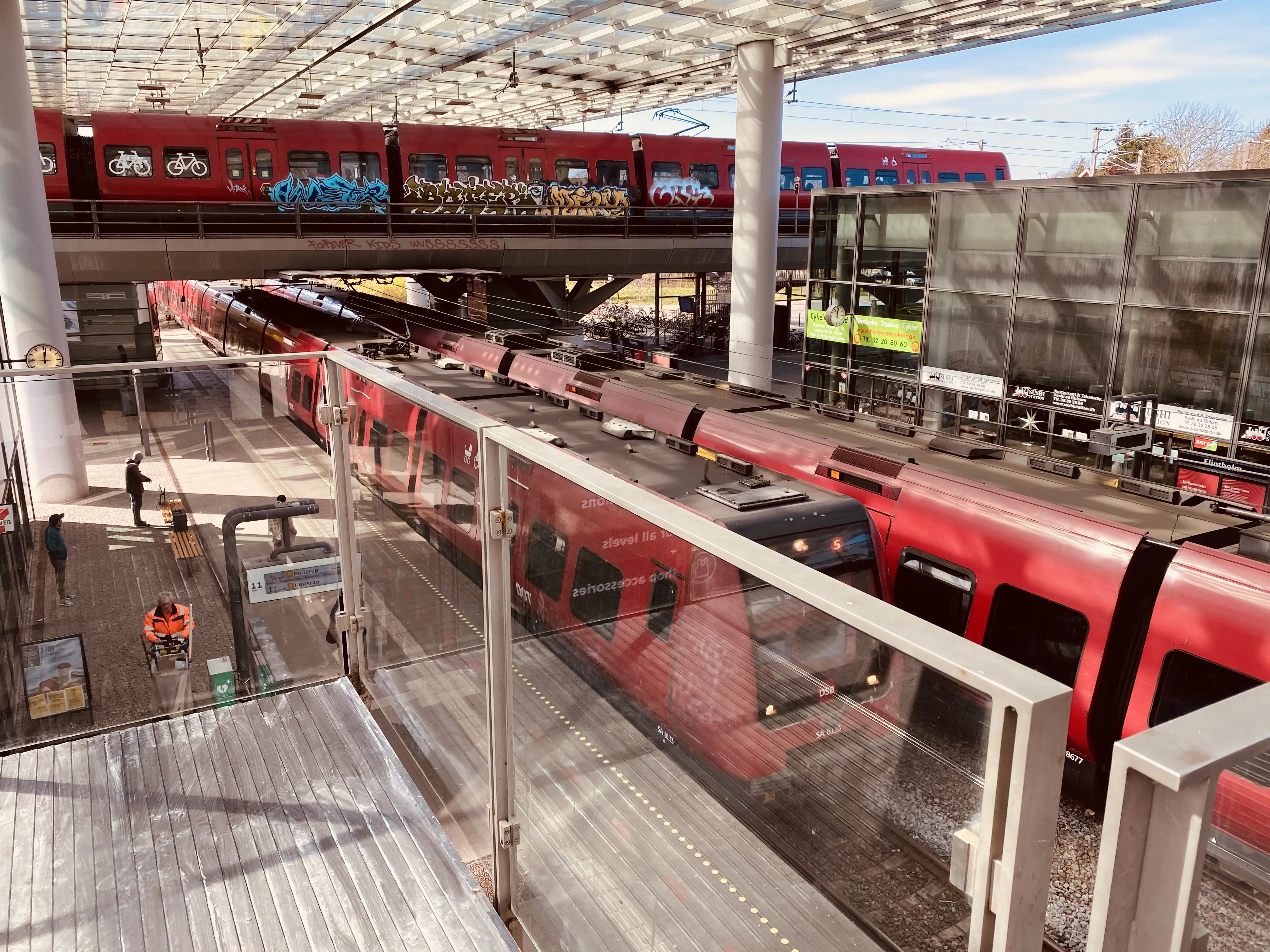 Billede af Flintholm Station.