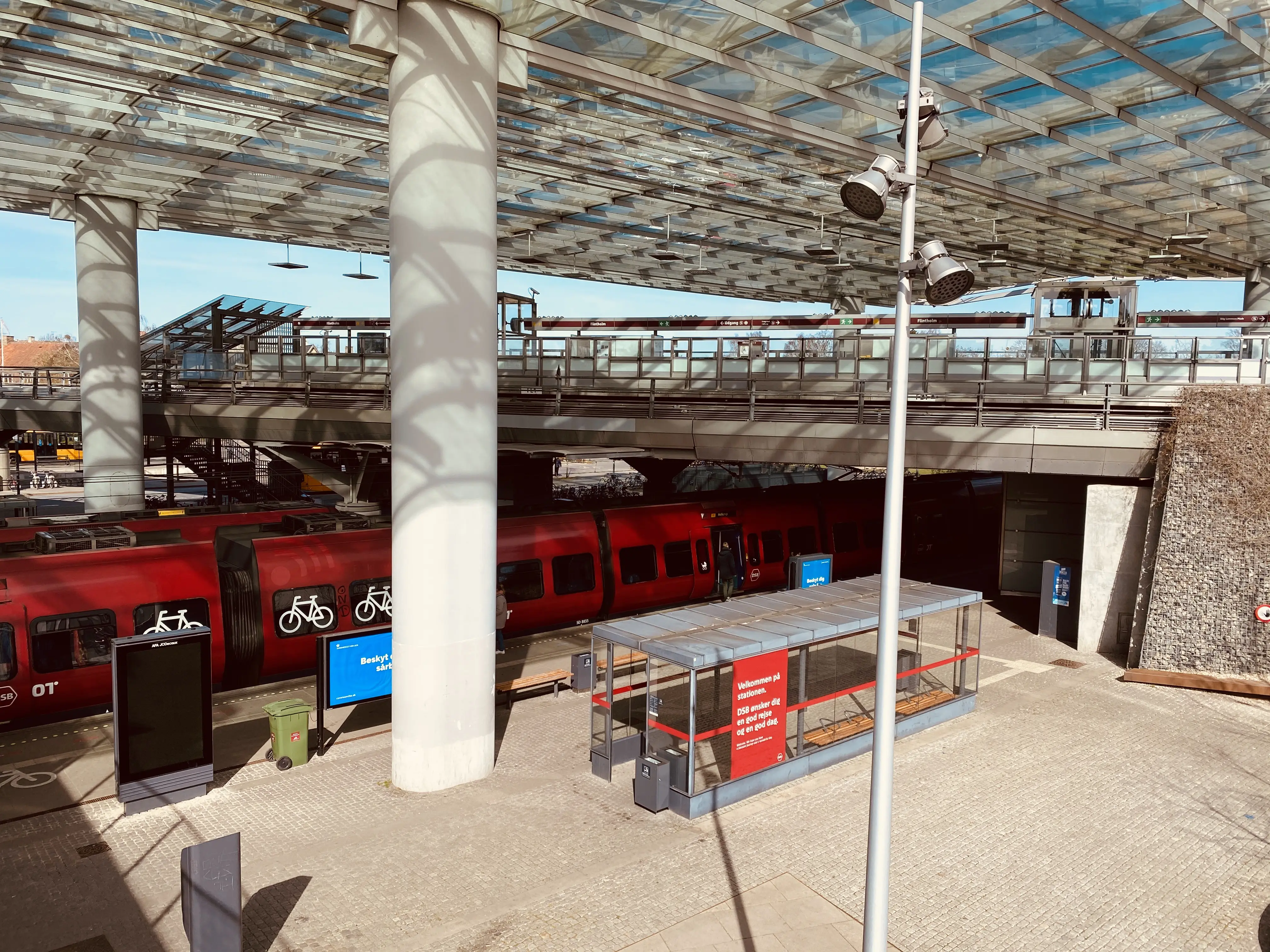 Billede af Flintholm Station.