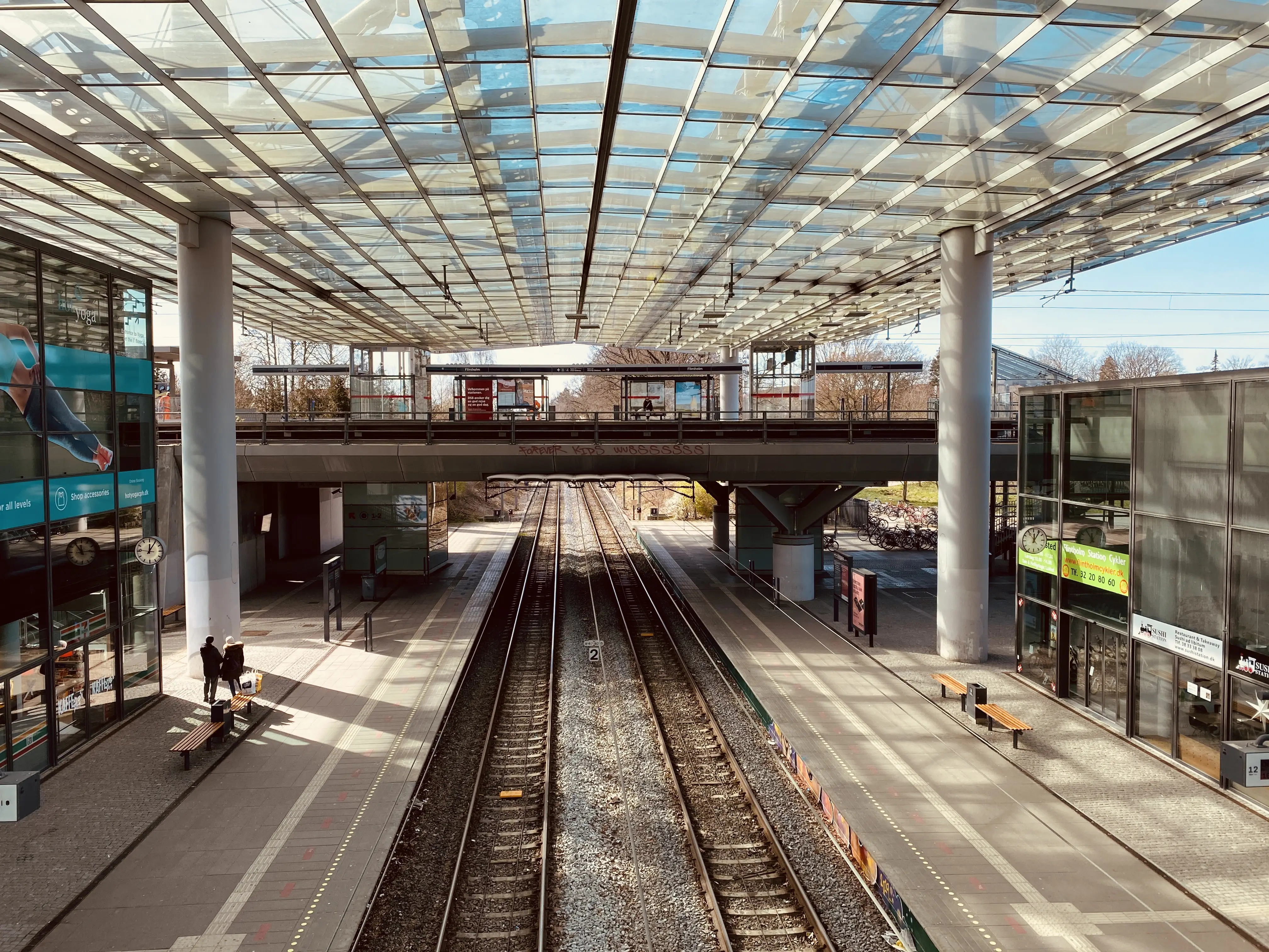 Billede af Flintholm Station.