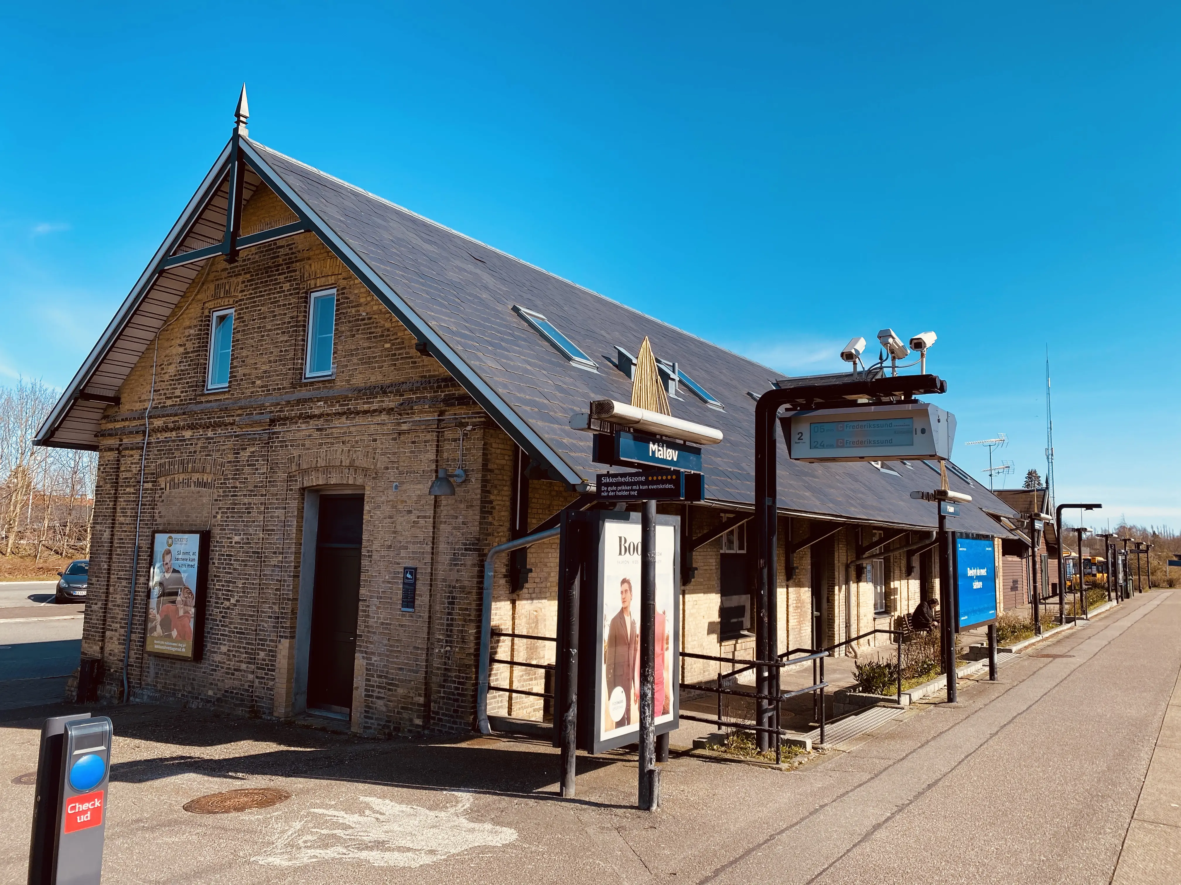 Billede af Måløv Station.