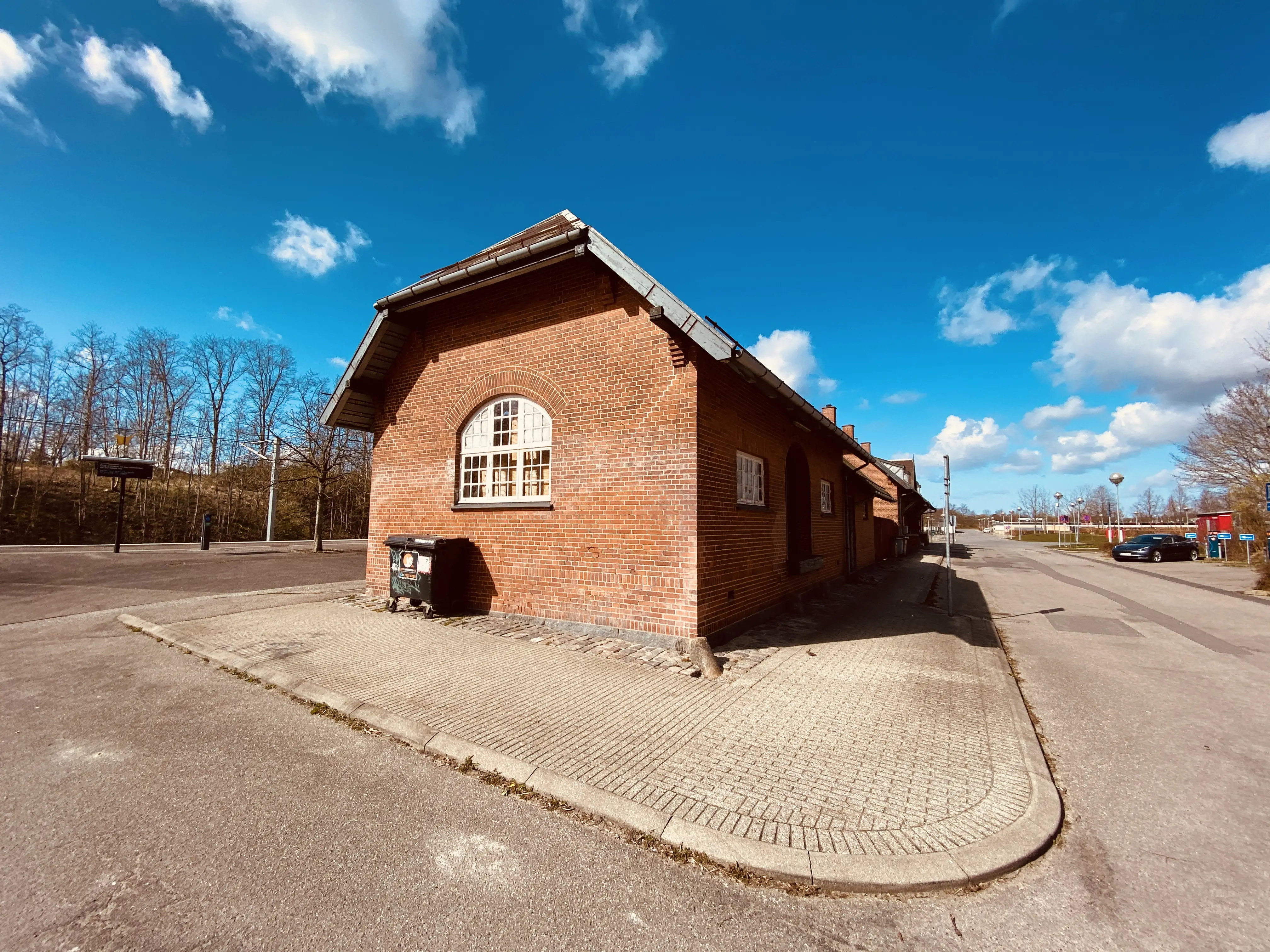 Billede af Stenløse Stations varehus.