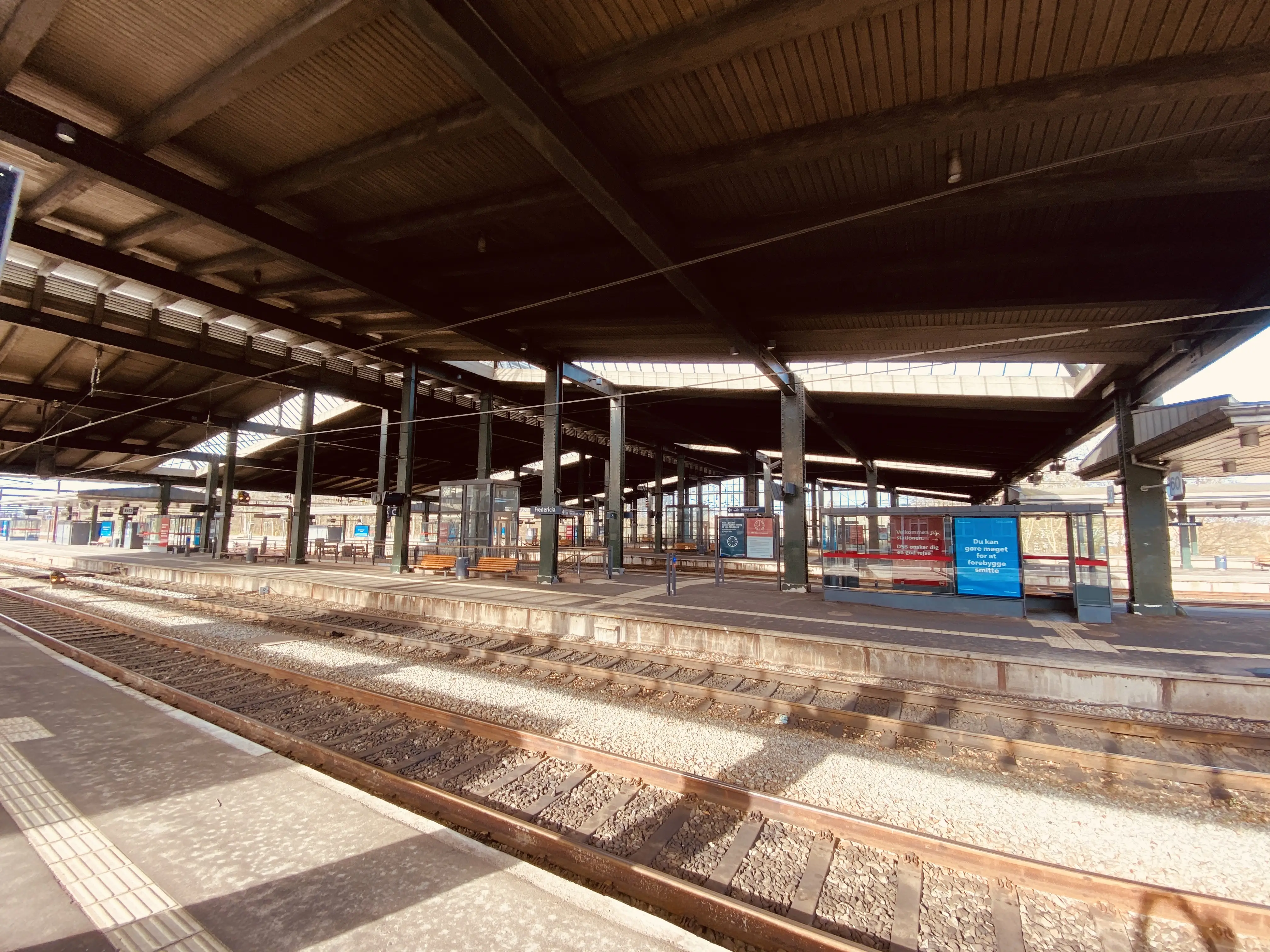 Billede af Fredericia Banegård . Billede af Fredericia Banegård .