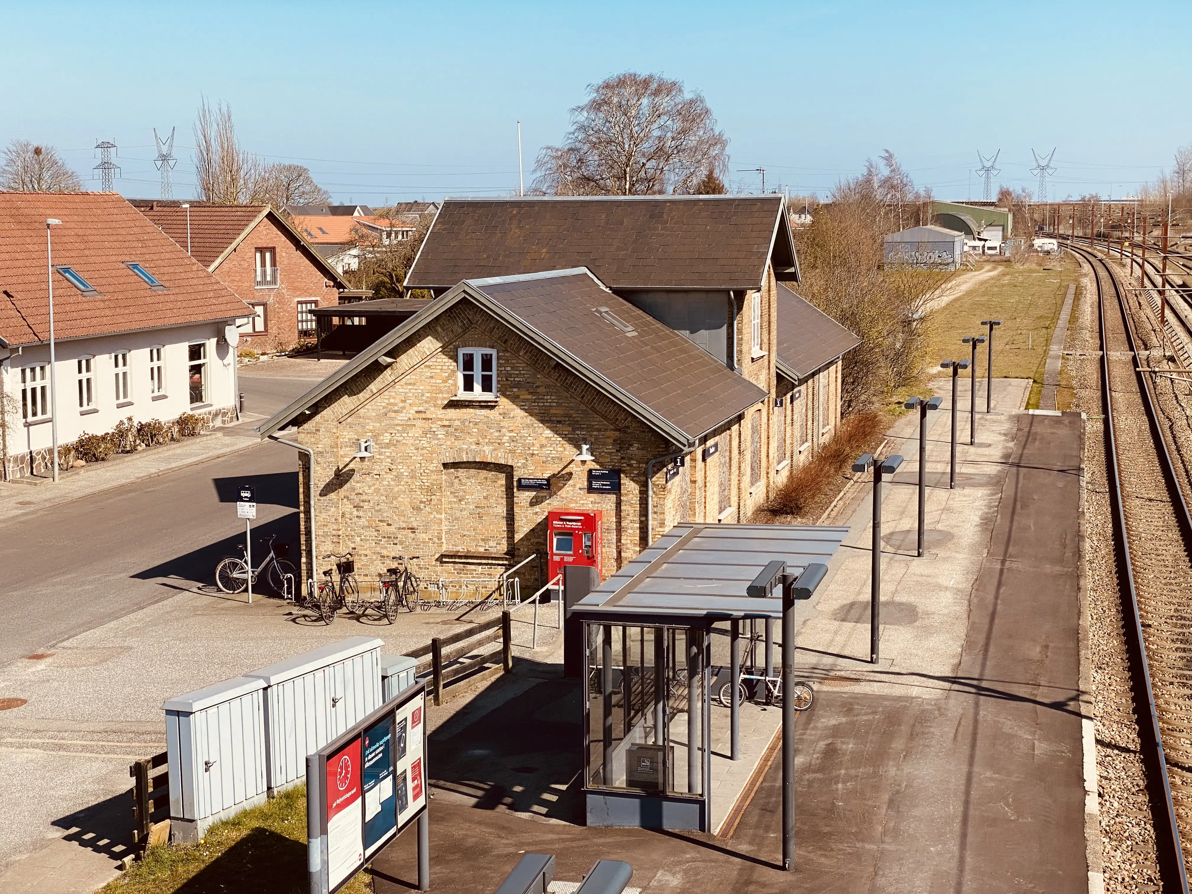 Billede af Taulov Station.