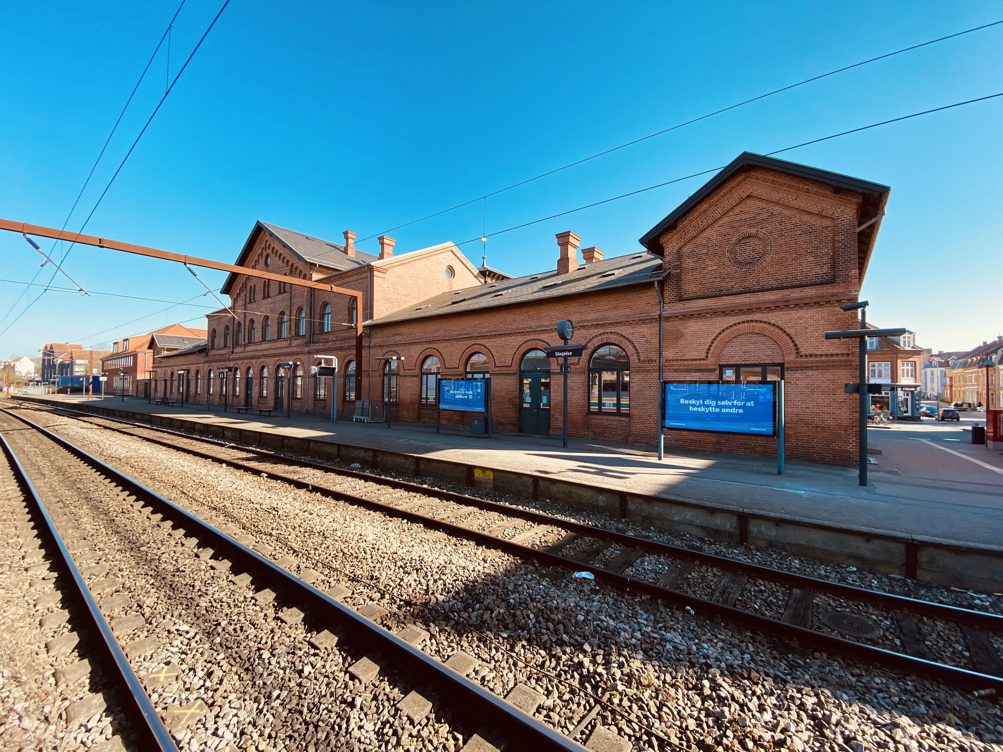 Billede af Slagelse Station.