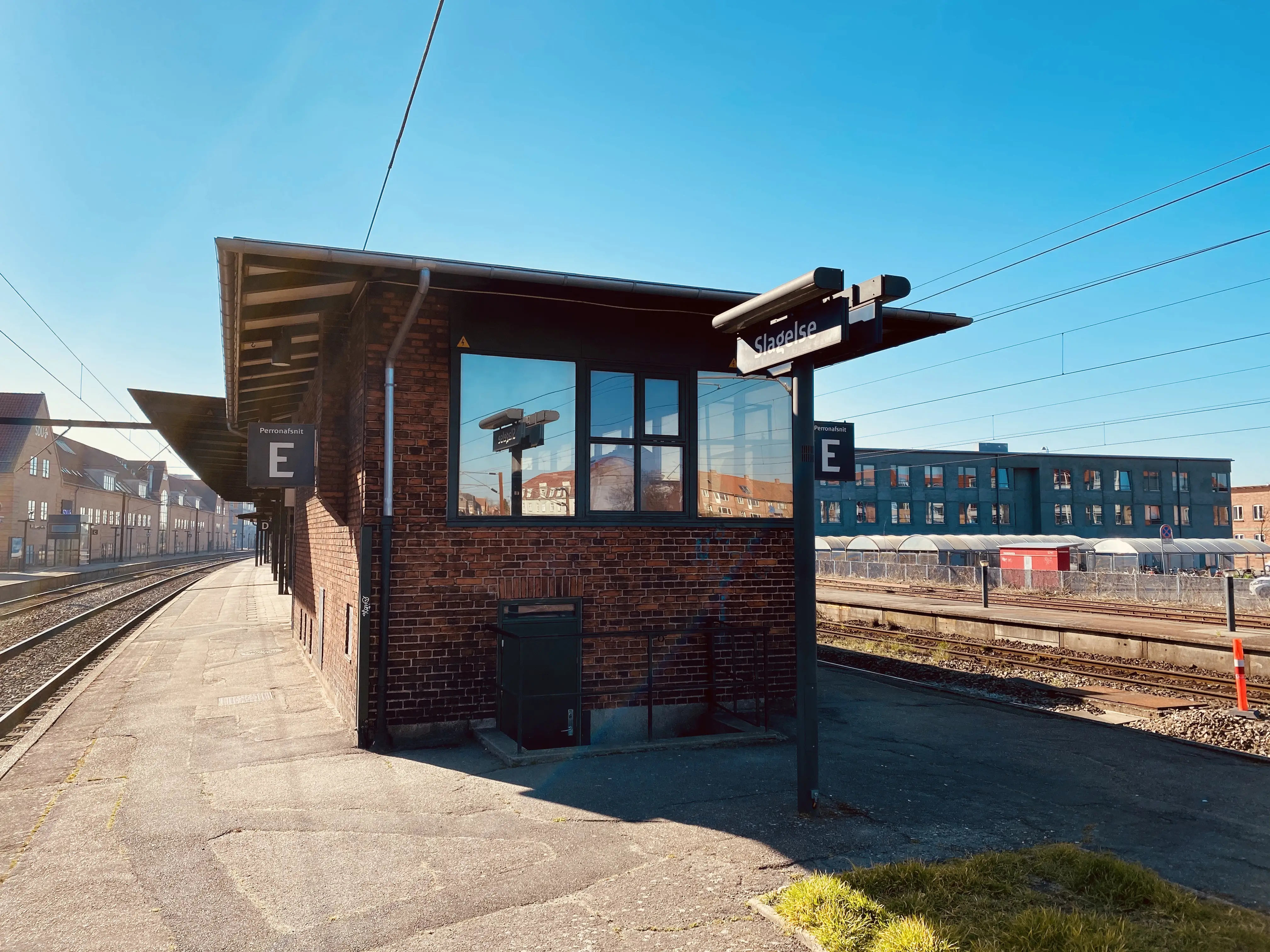 Billede af Slagelse Station.