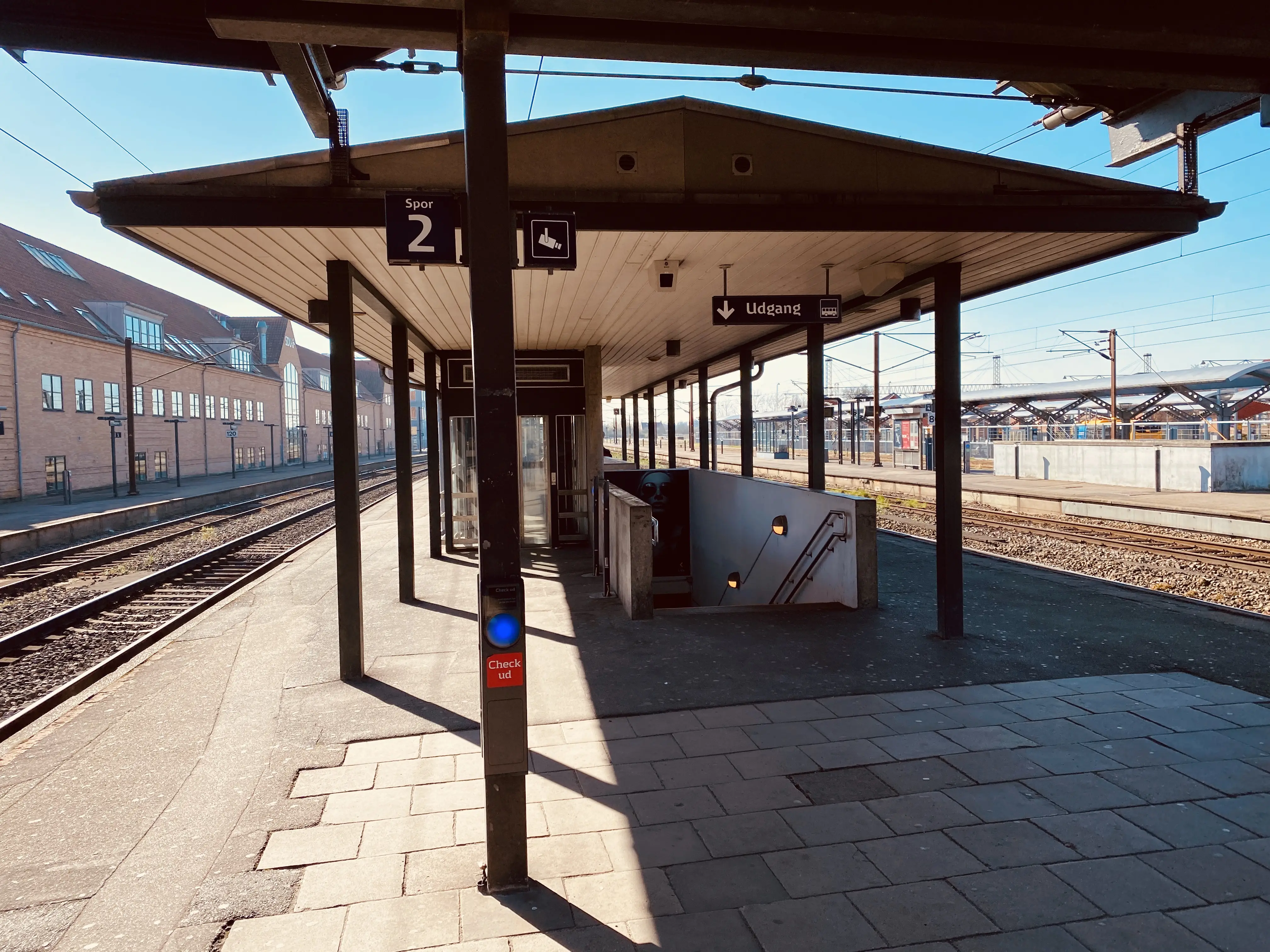 Billede af Slagelse Station.