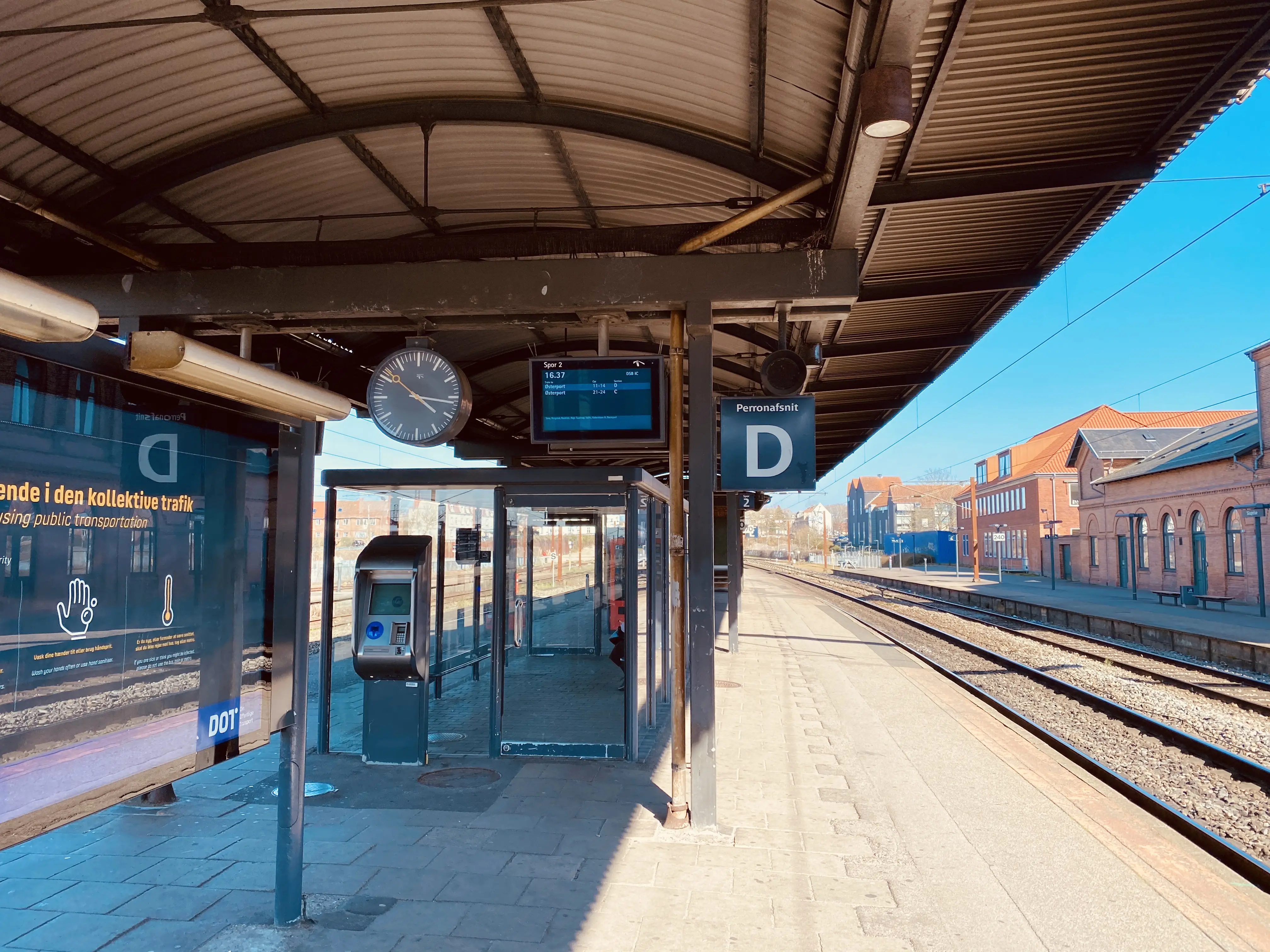 Billede af Slagelse Station.