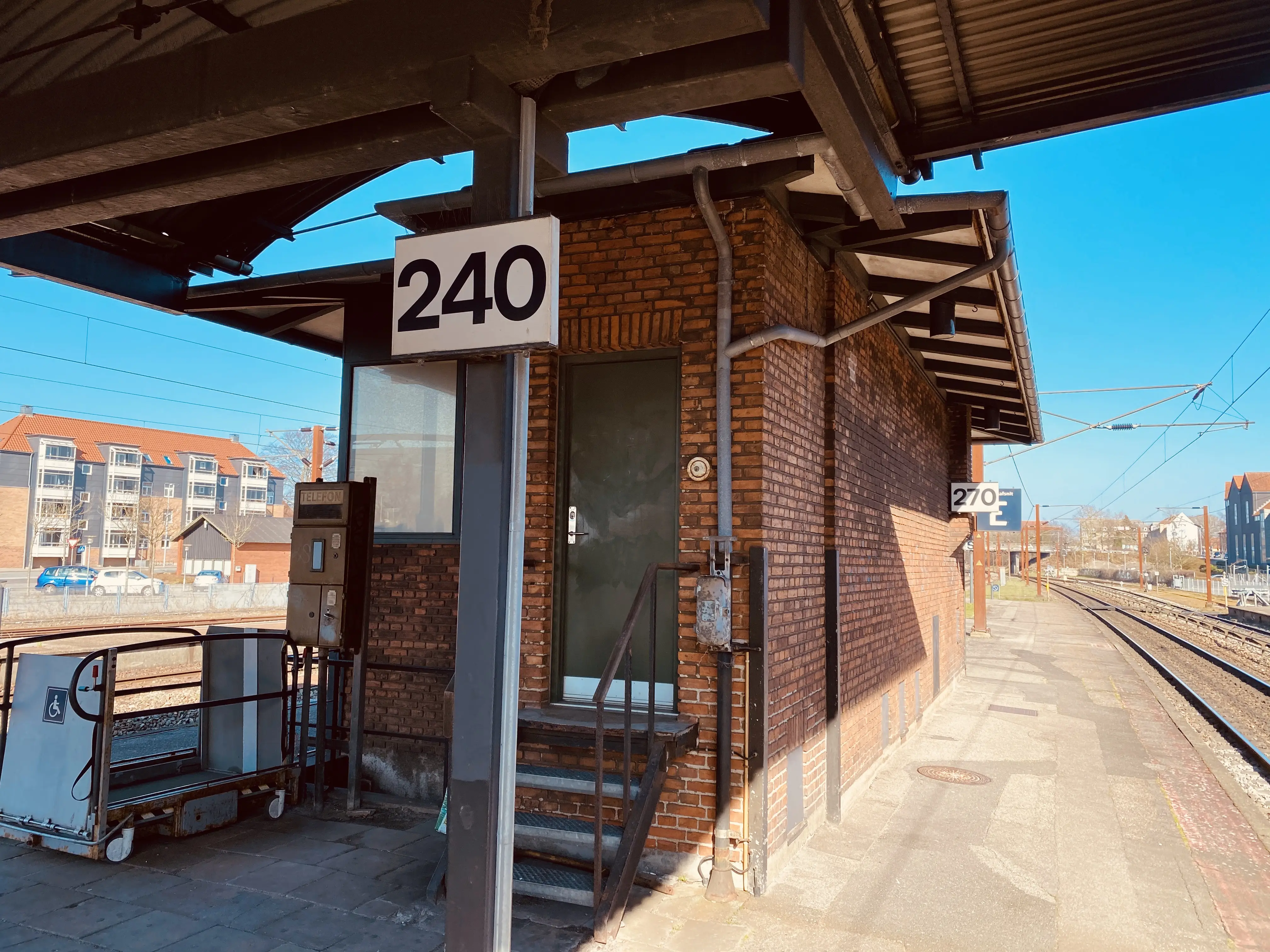 Billede af Slagelse Stations kommandopost.