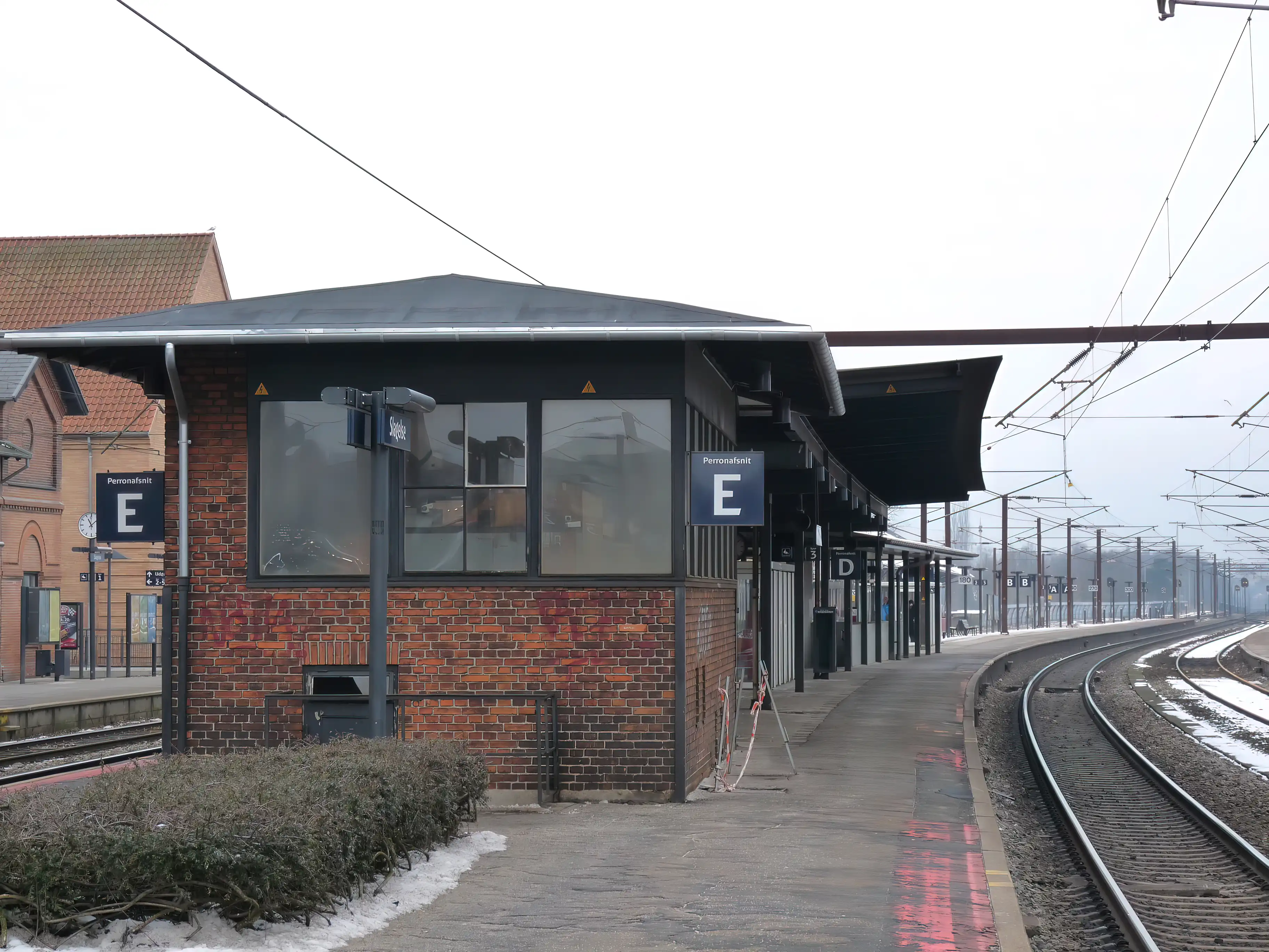 Billede af Slagelse Stations kommandopost.