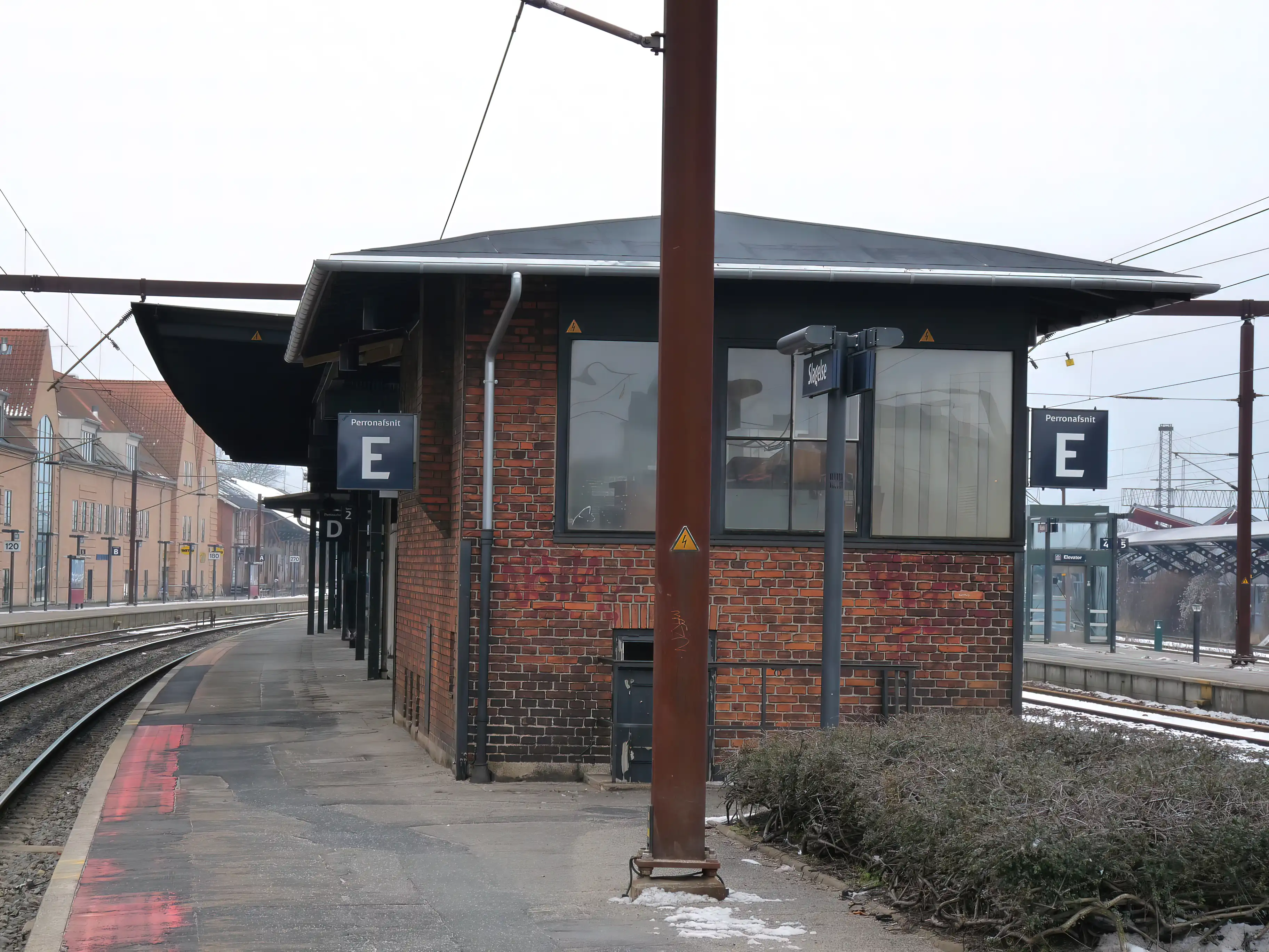 Billede af Slagelse Stations kommandopost.