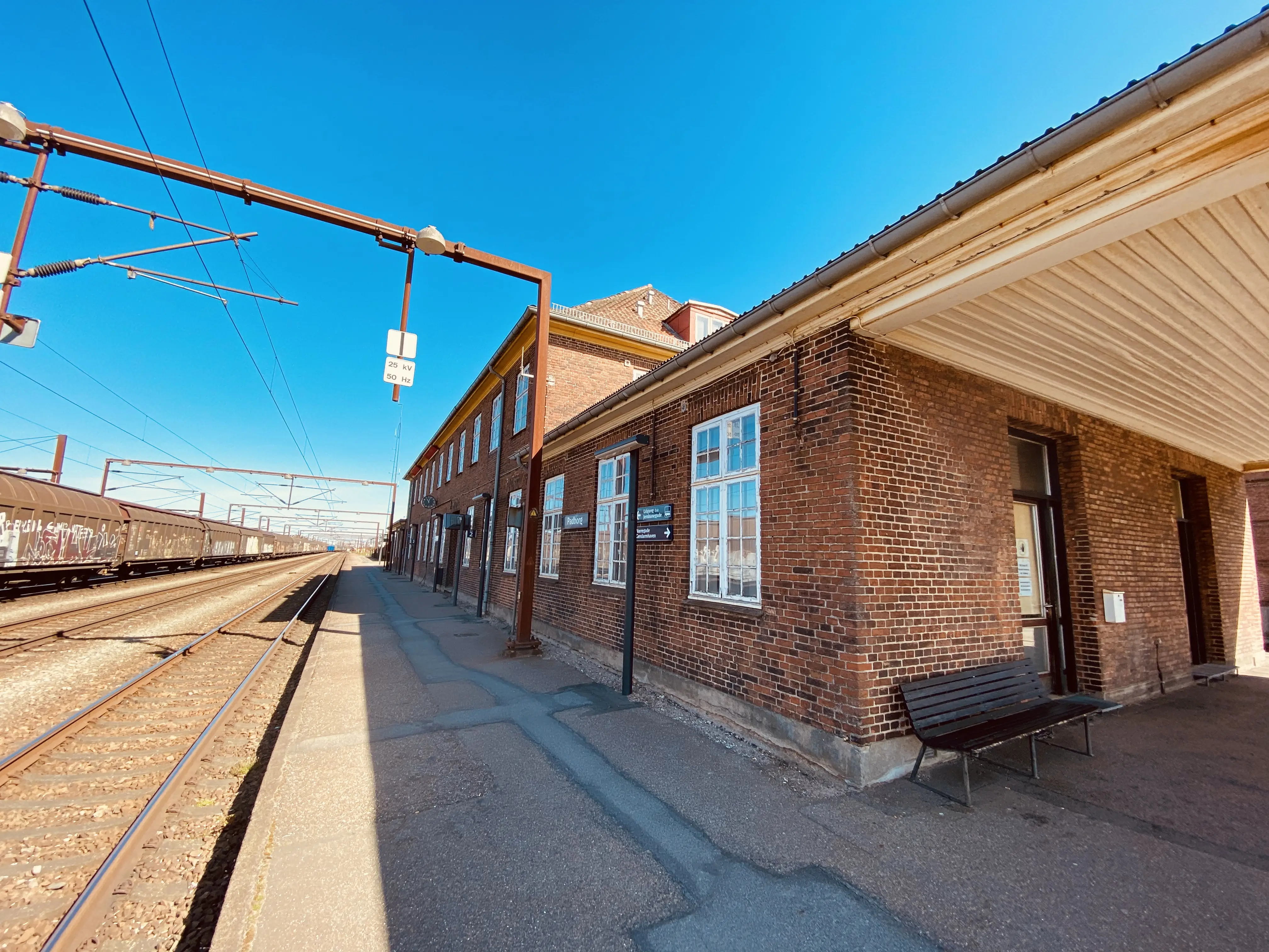Billede af Padborg Station. Billede af Padborg Station.