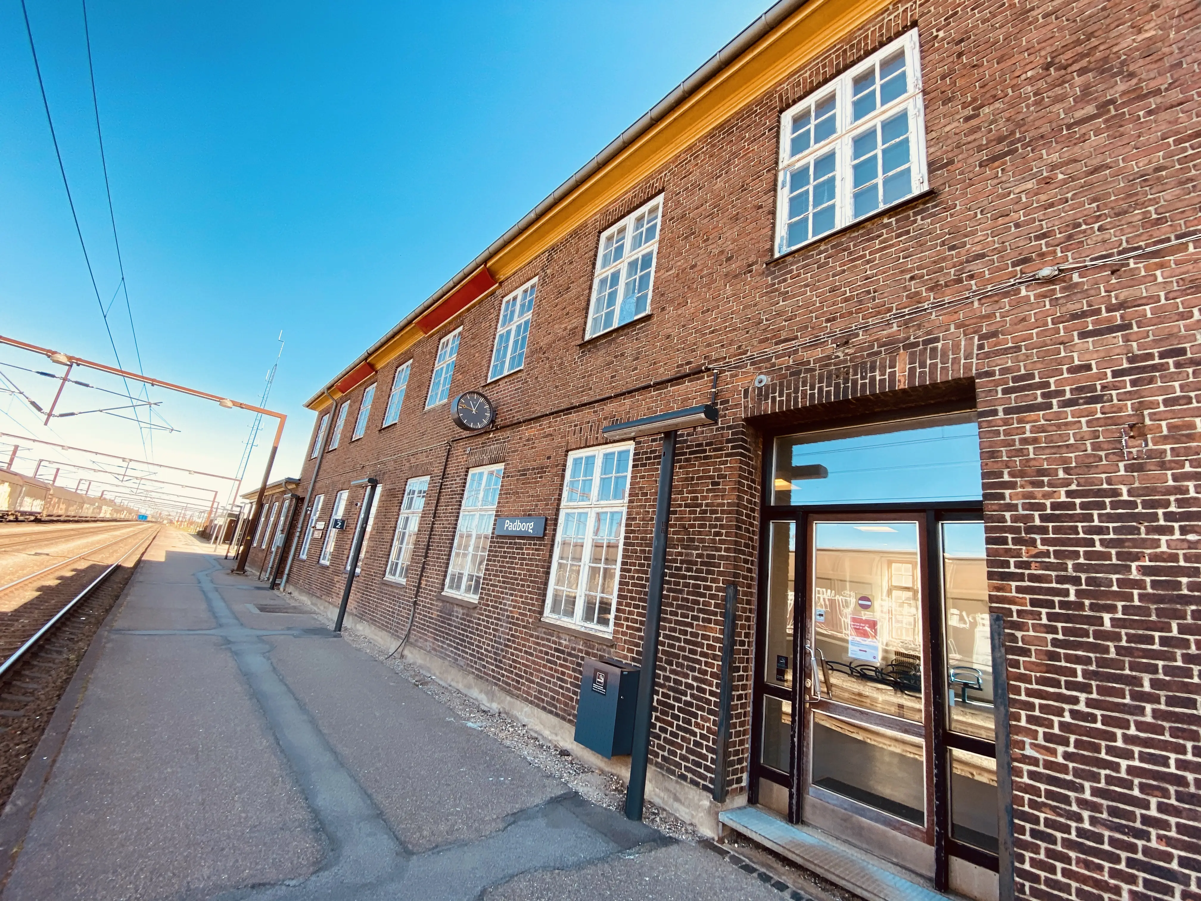 Billede af Padborg Station. Billede af Padborg Station.