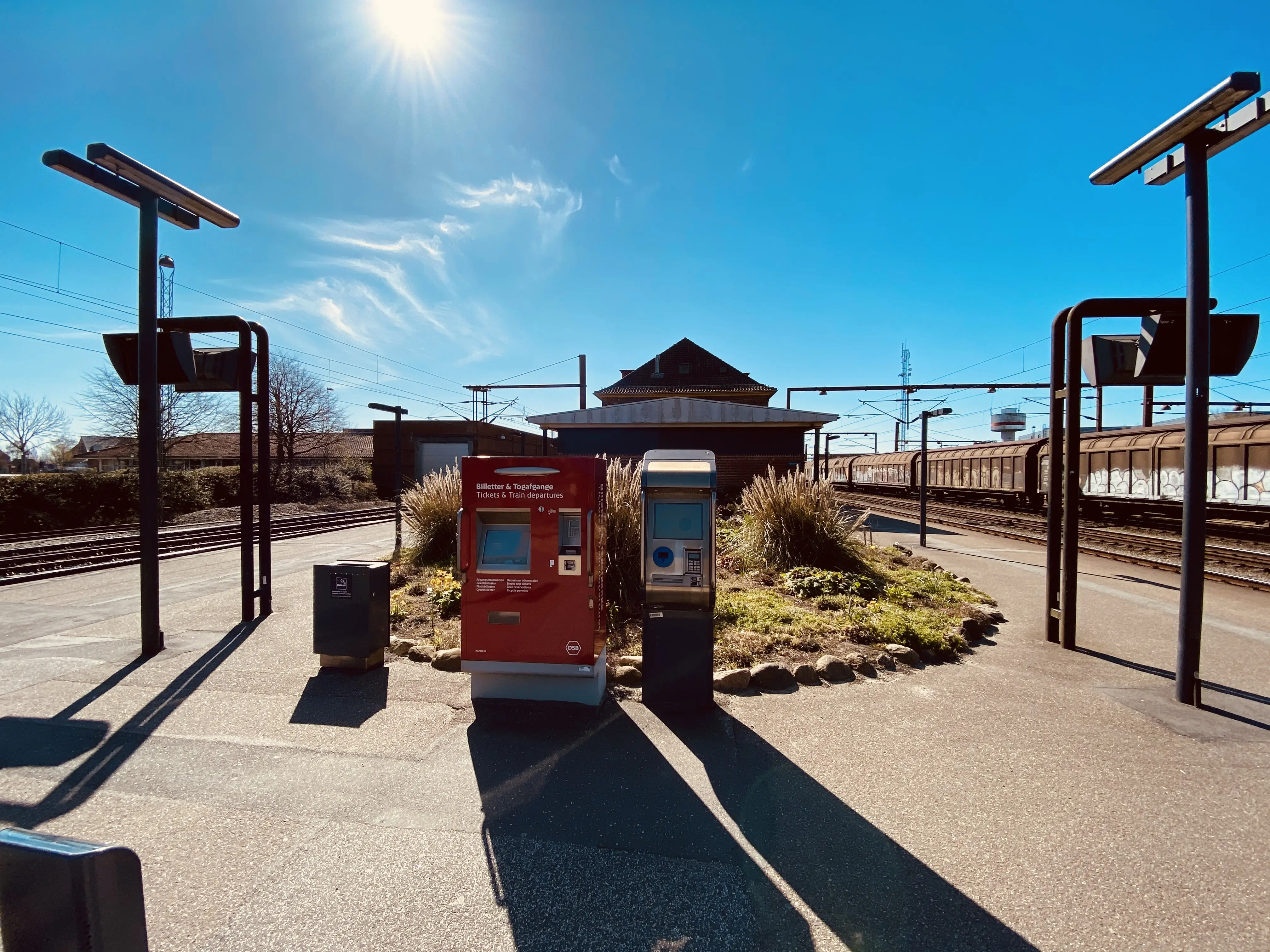 Billede af Padborg Station. Billede af Padborg Station.