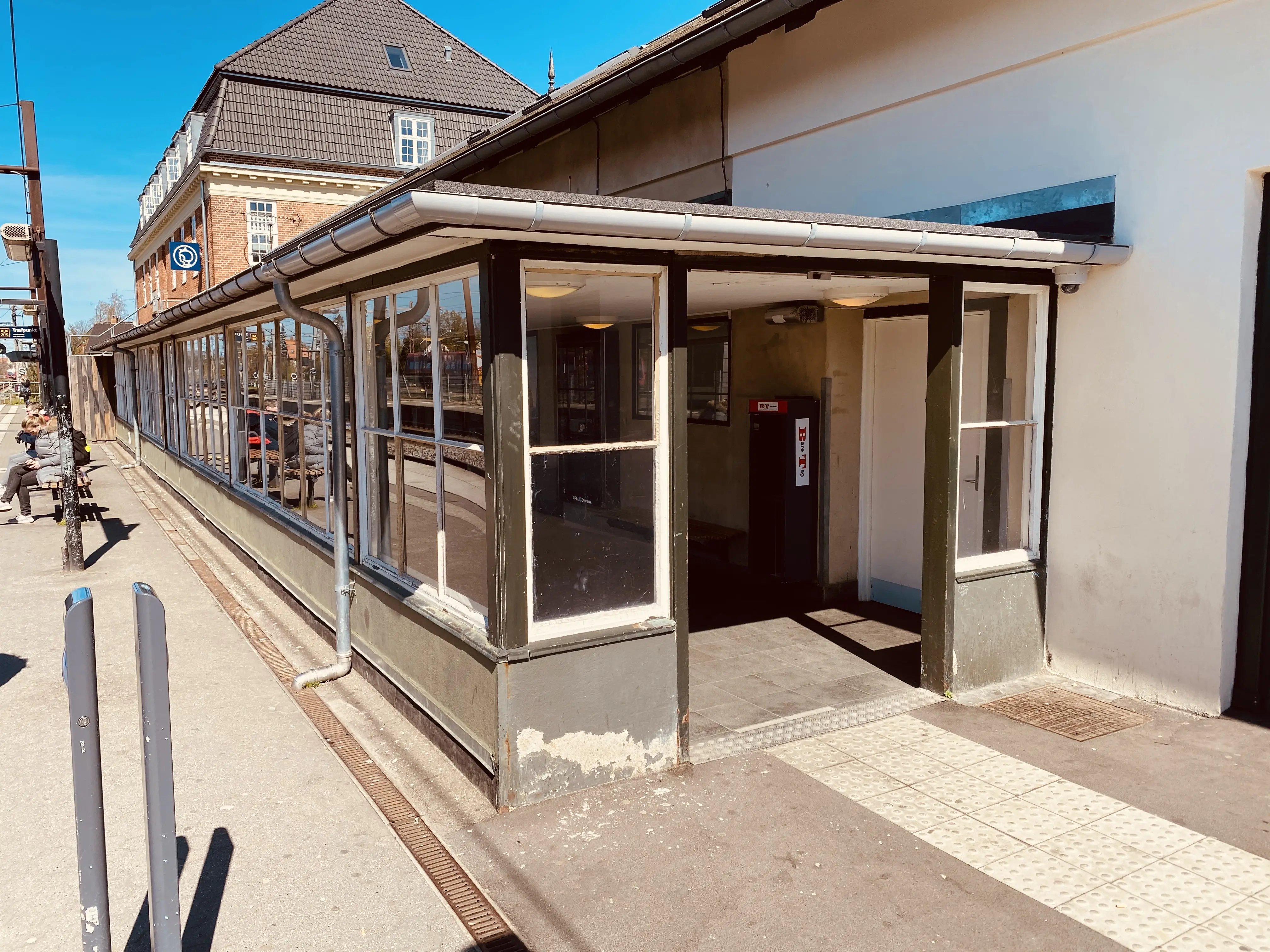 Billede af Hellerup Station. Billede af Hellerup Station.