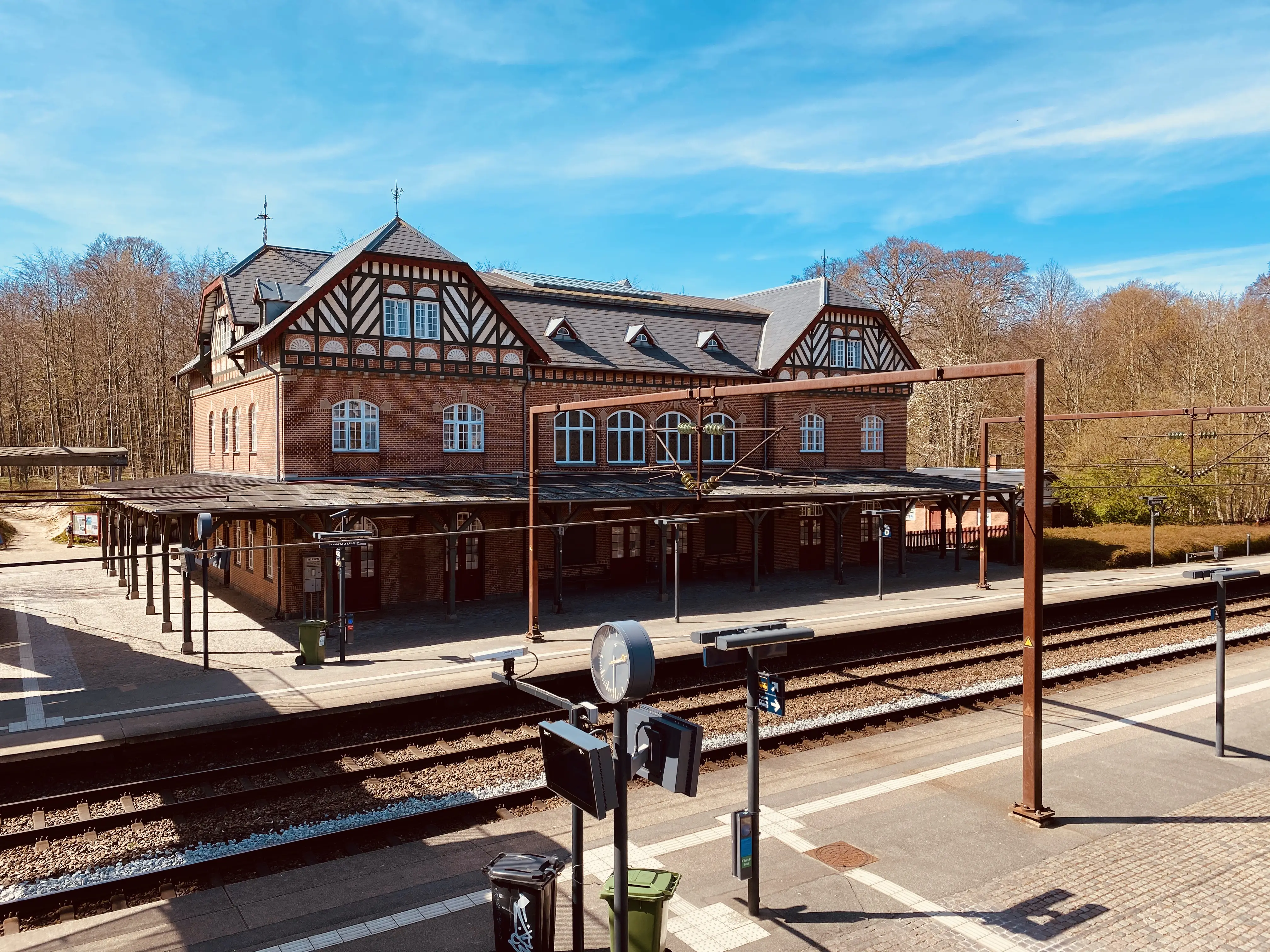 Billede af Skodsborg Station.