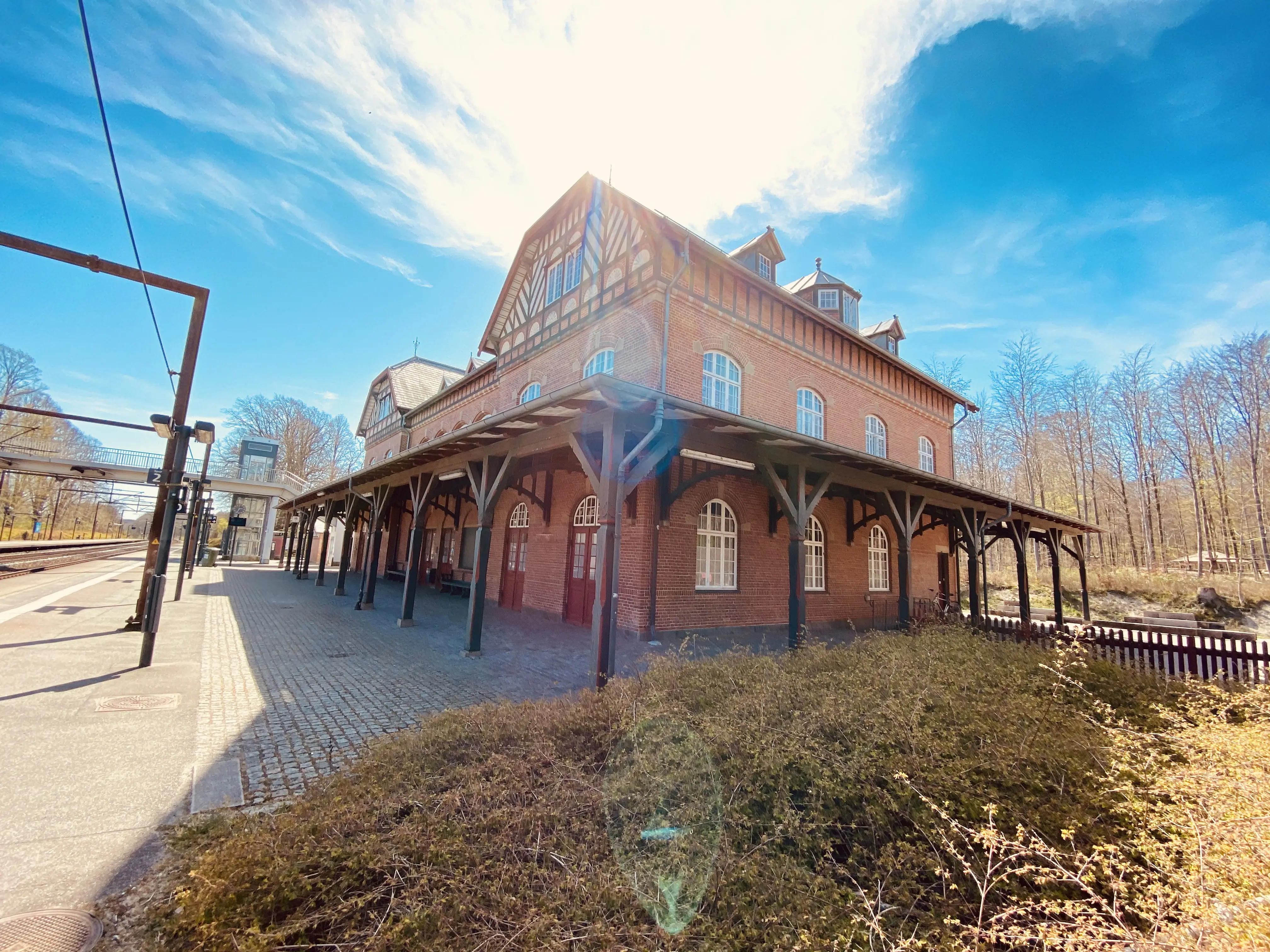 Billede af Skodsborg Station.