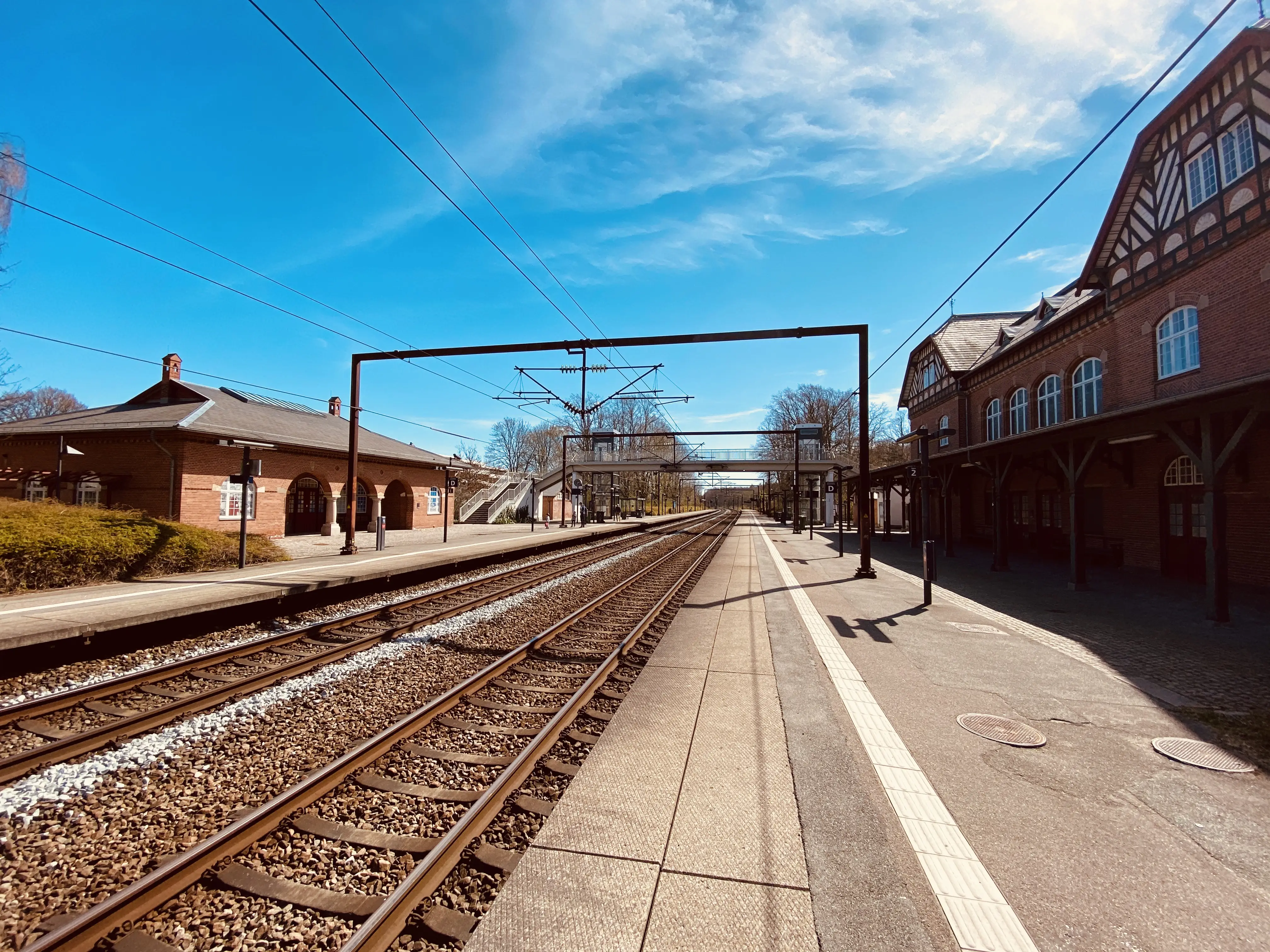 Billede af Skodsborg Station.