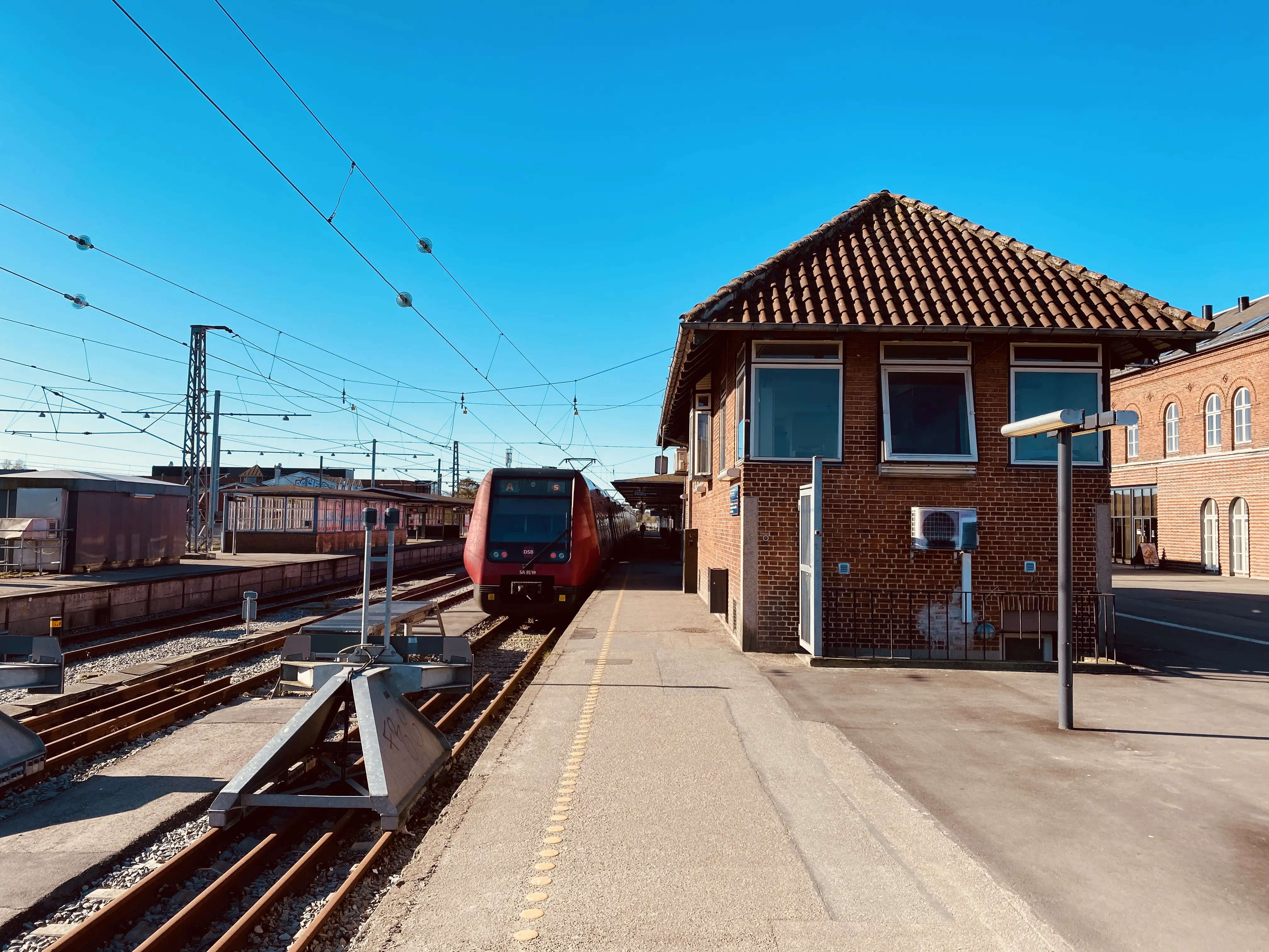 Billede af Hillerød Station.