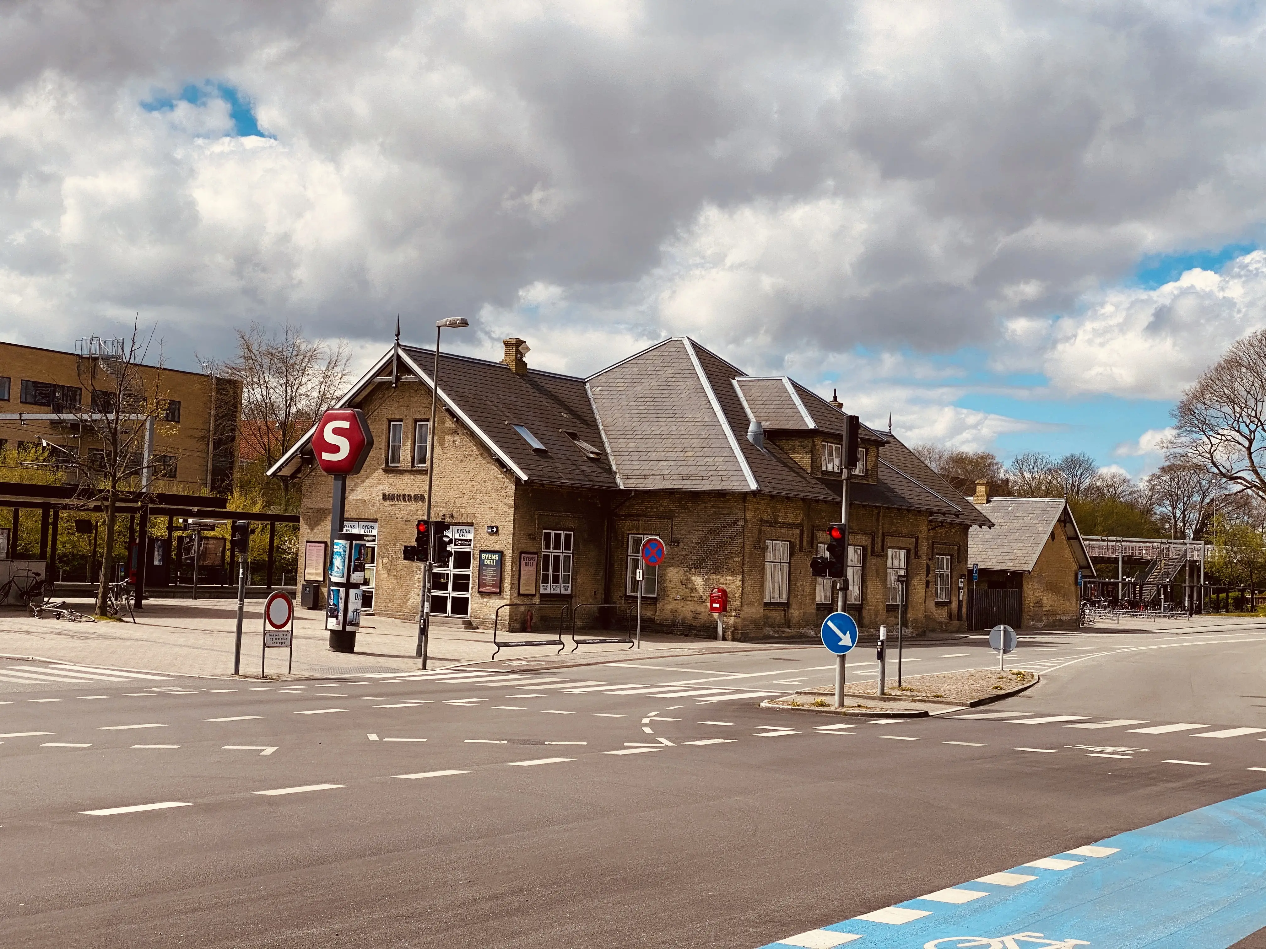 Billede af Birkerød Station.