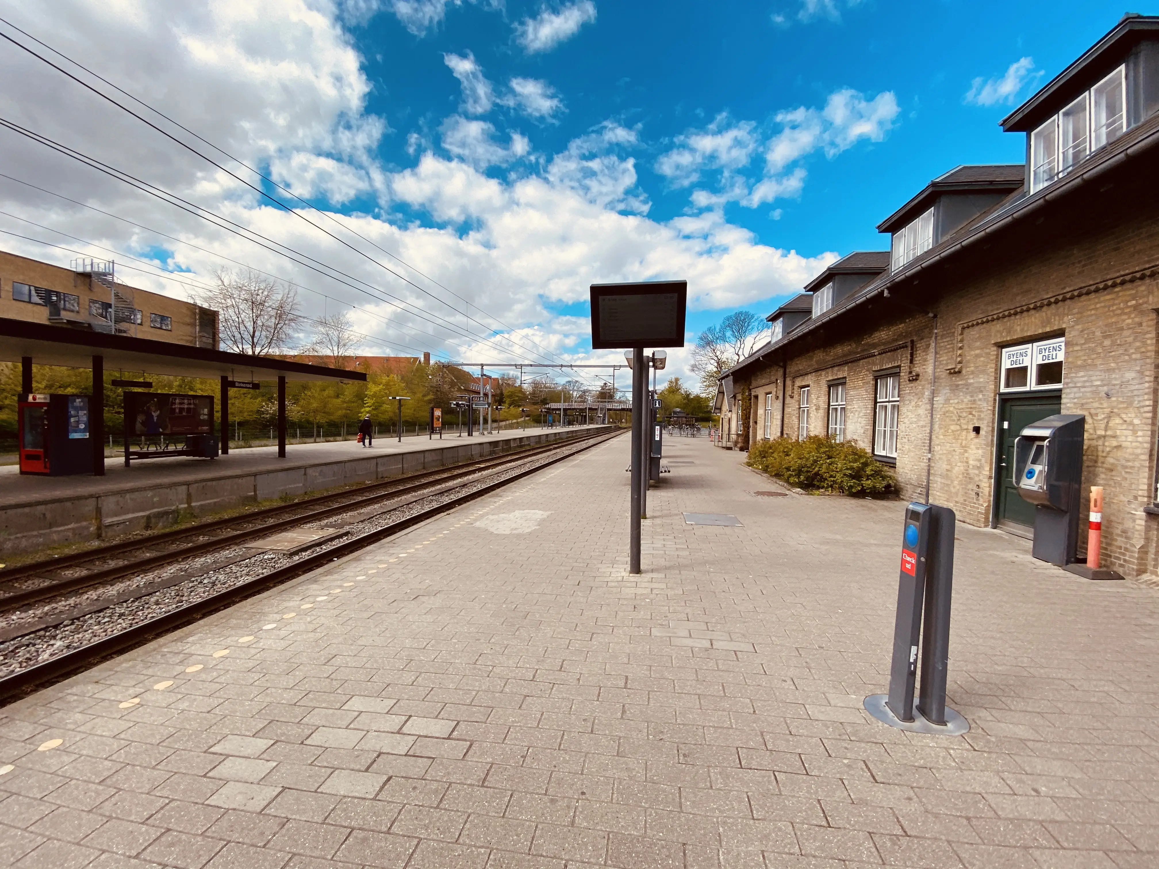 Billede af Birkerød Station.