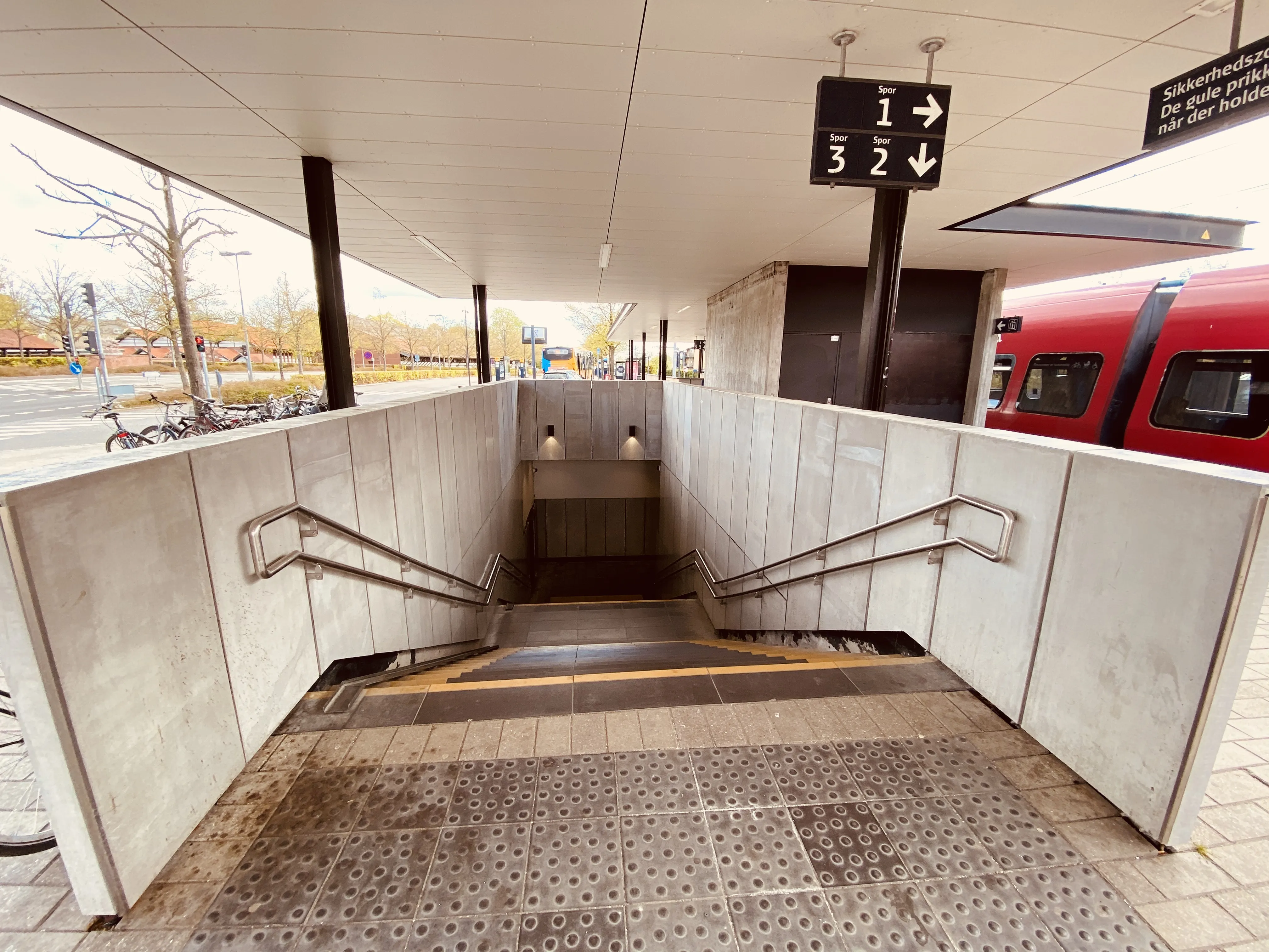 Billede af Birkerød Station.