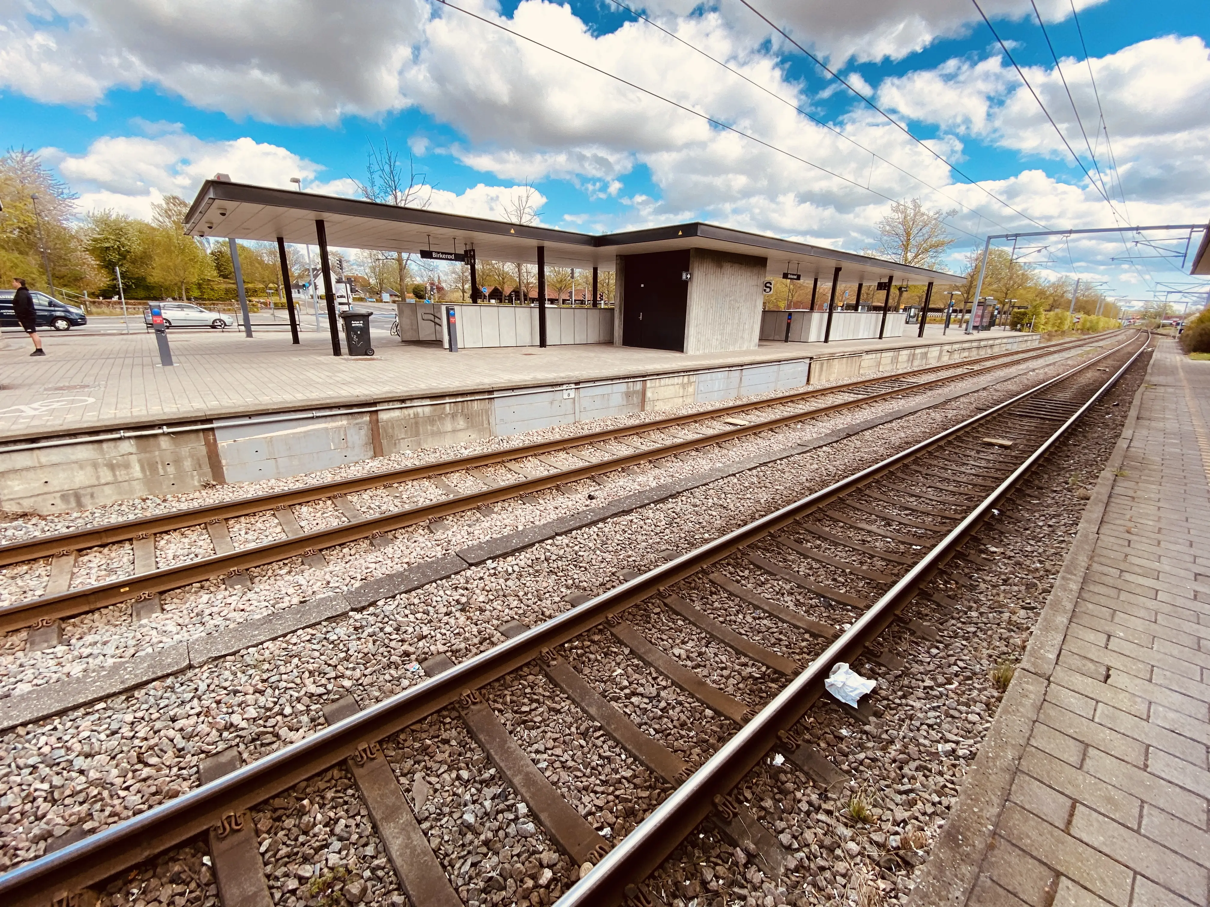 Billede af Birkerød Station.