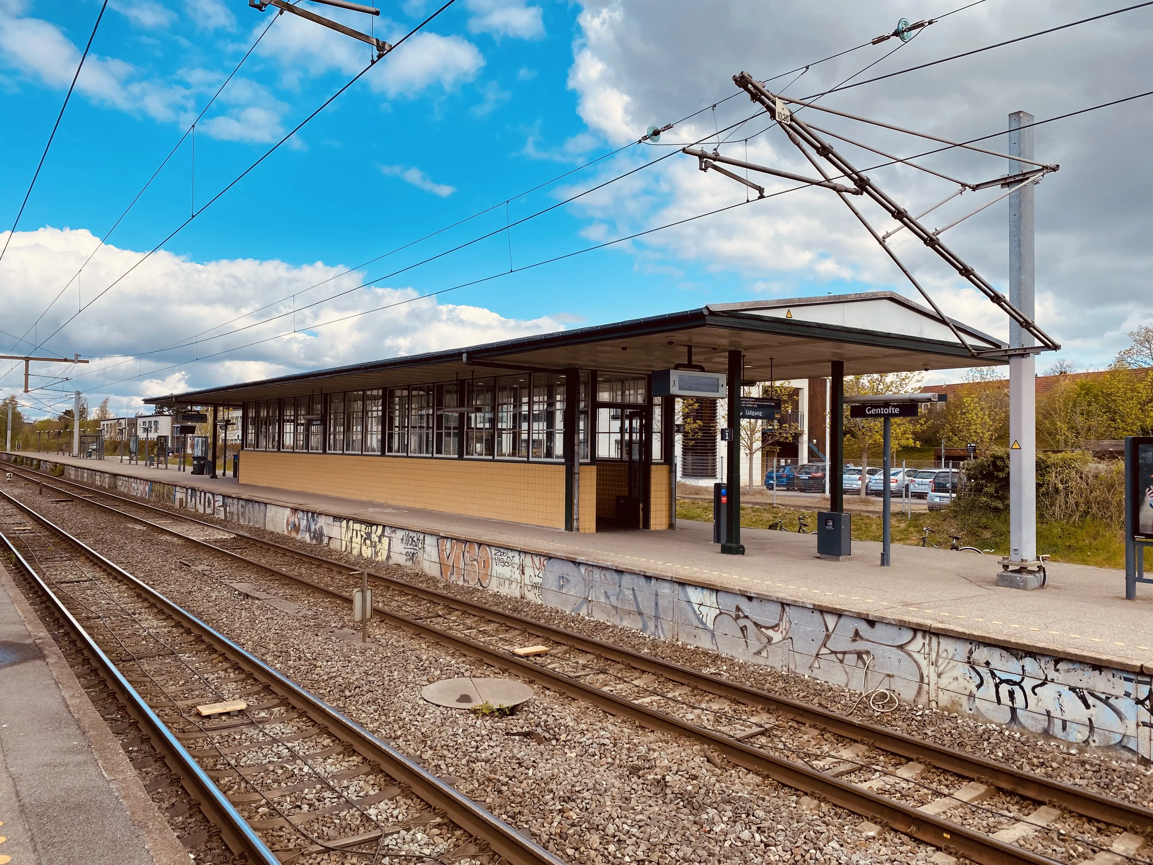 Billede af Gentofte Station. Billede af Gentofte Station.