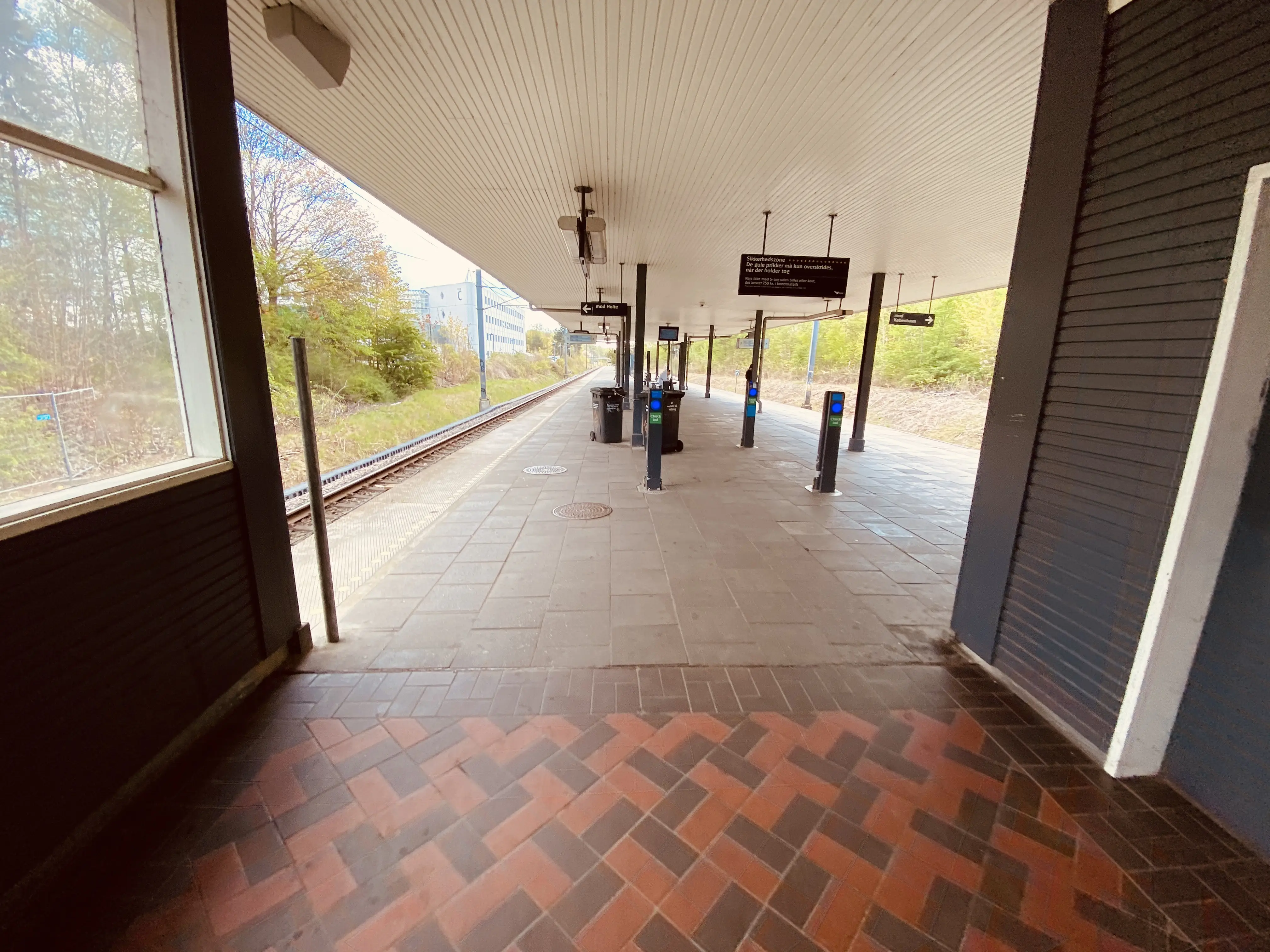 Billede af Sorgenfri S-togstrinbræt. Billede af Sorgenfri S-togstrinbræt.