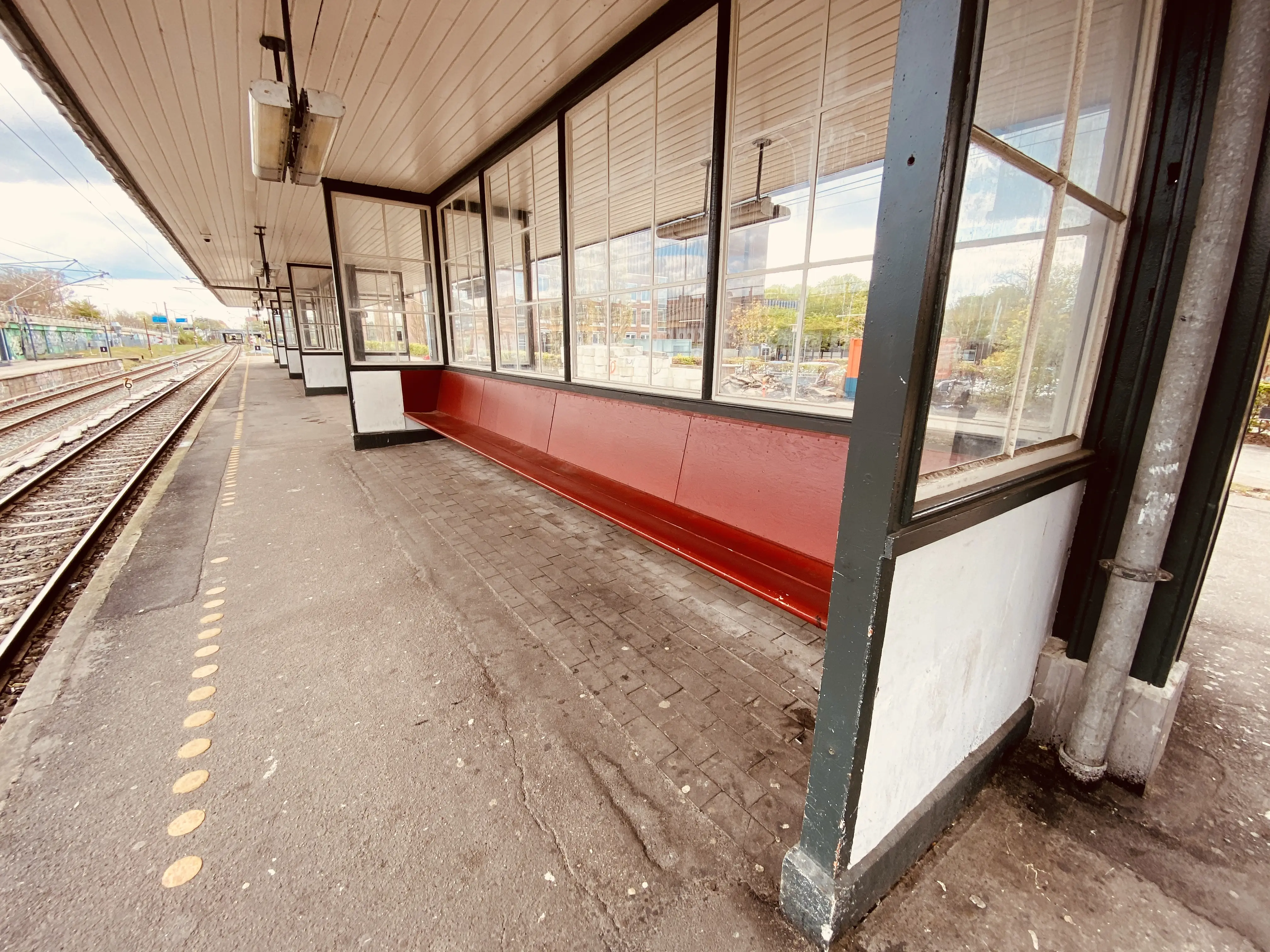 Billede af Lyngby Station.