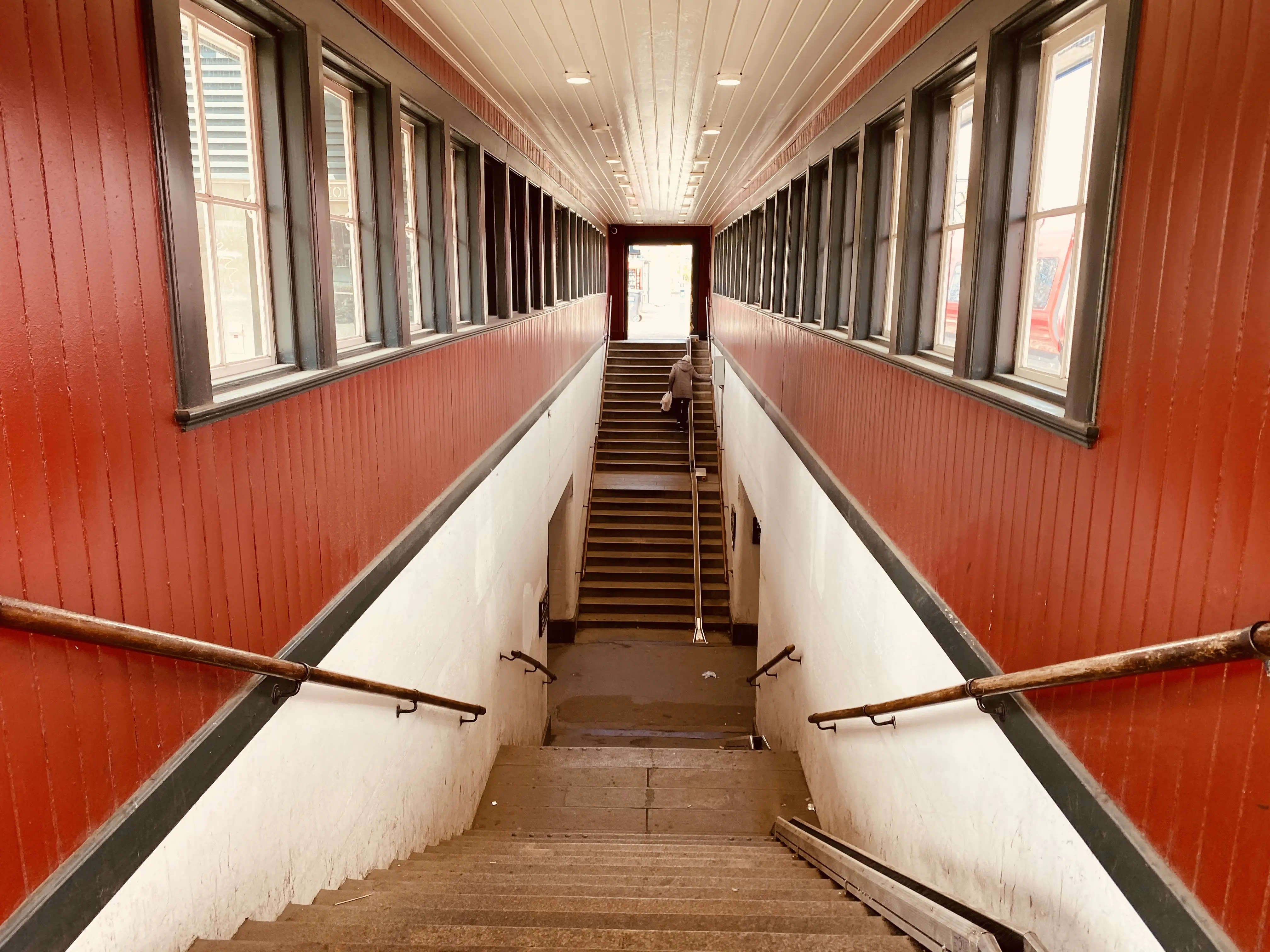 Billede af Lyngby Station.