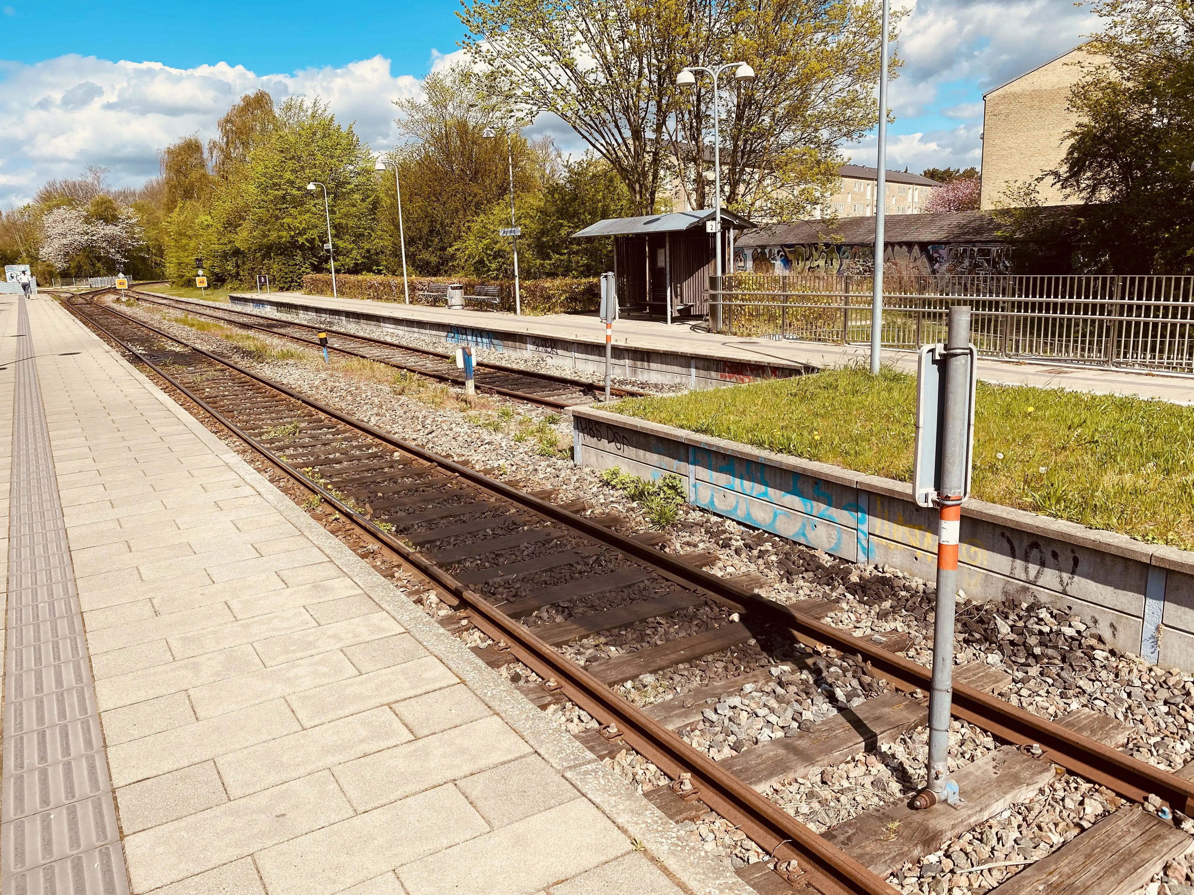 Billede af Jægersborg Lokalbane Station.