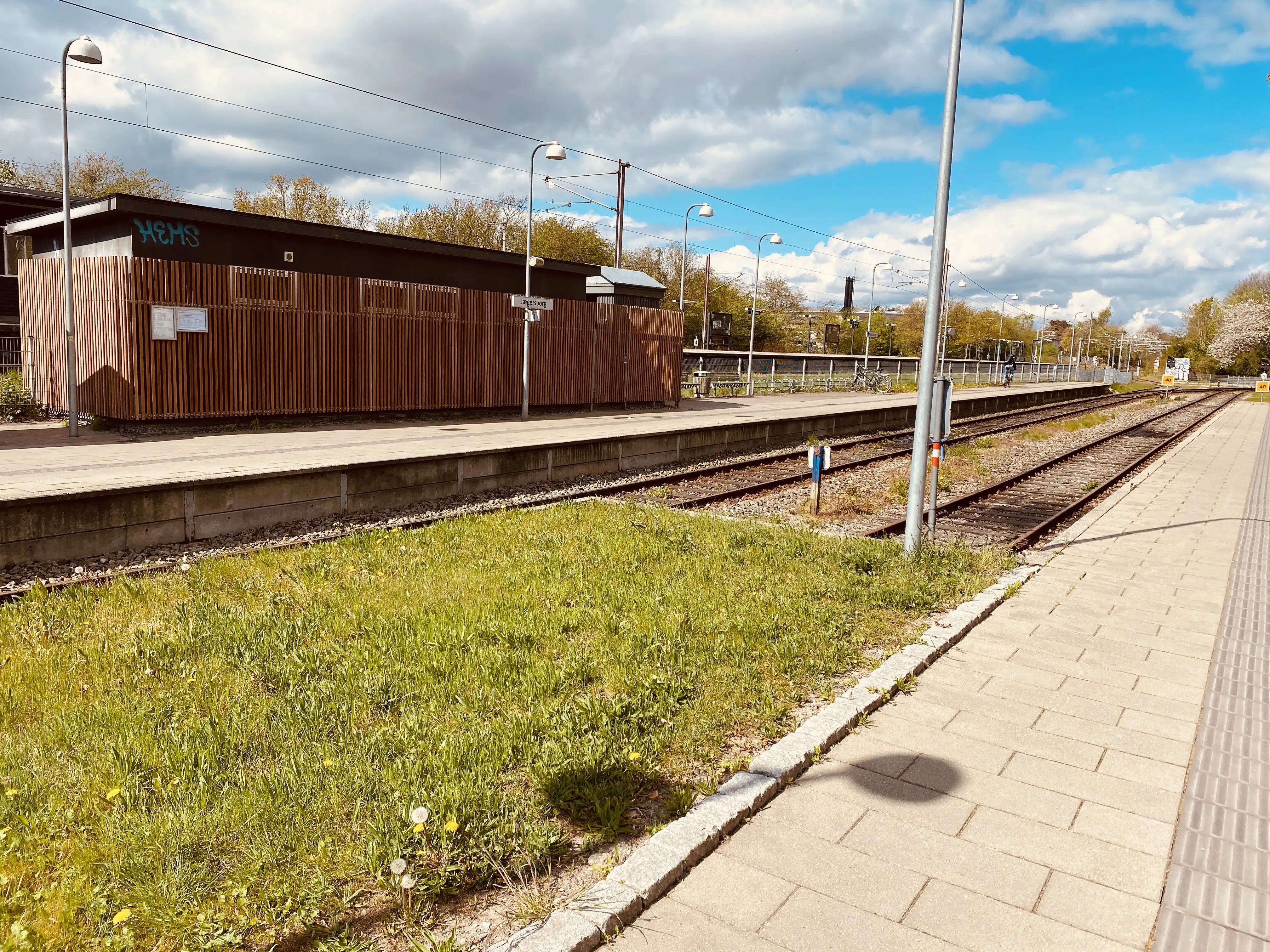 Billede af Jægersborg Lokalbane Station.