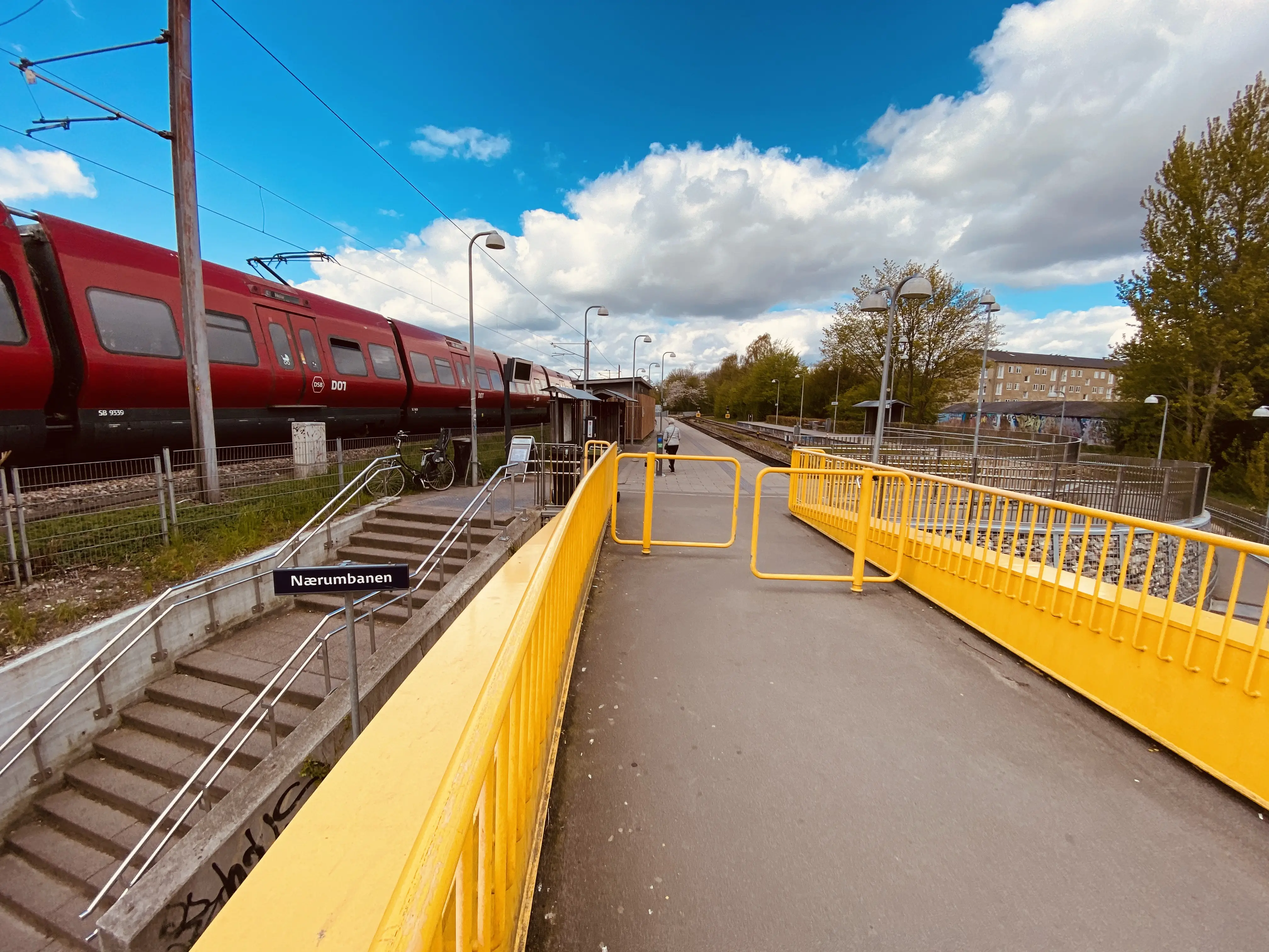 Billede af Jægersborg Lokalbane Station.