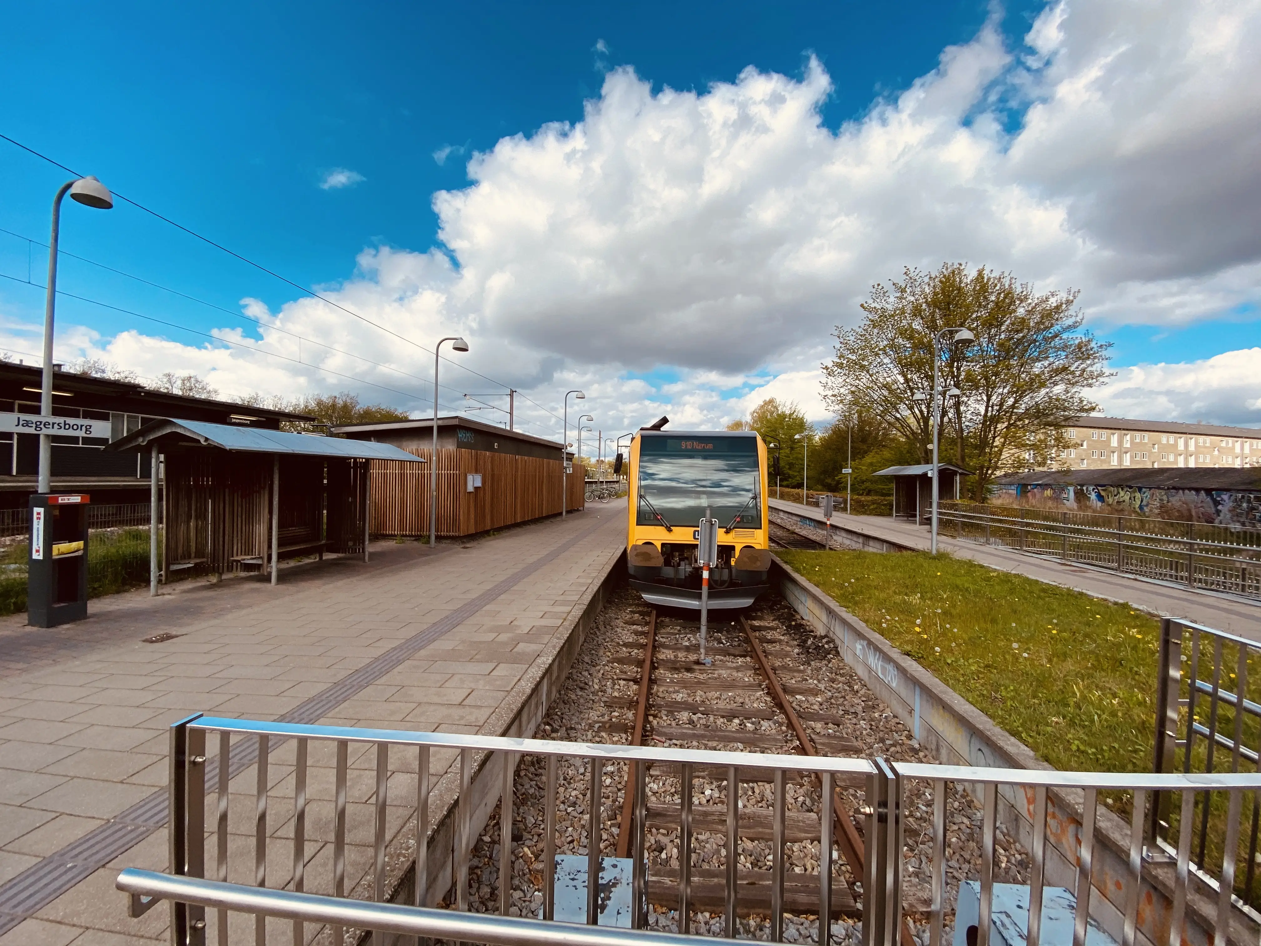 Billede af Jægersborg Lokalbane Station.