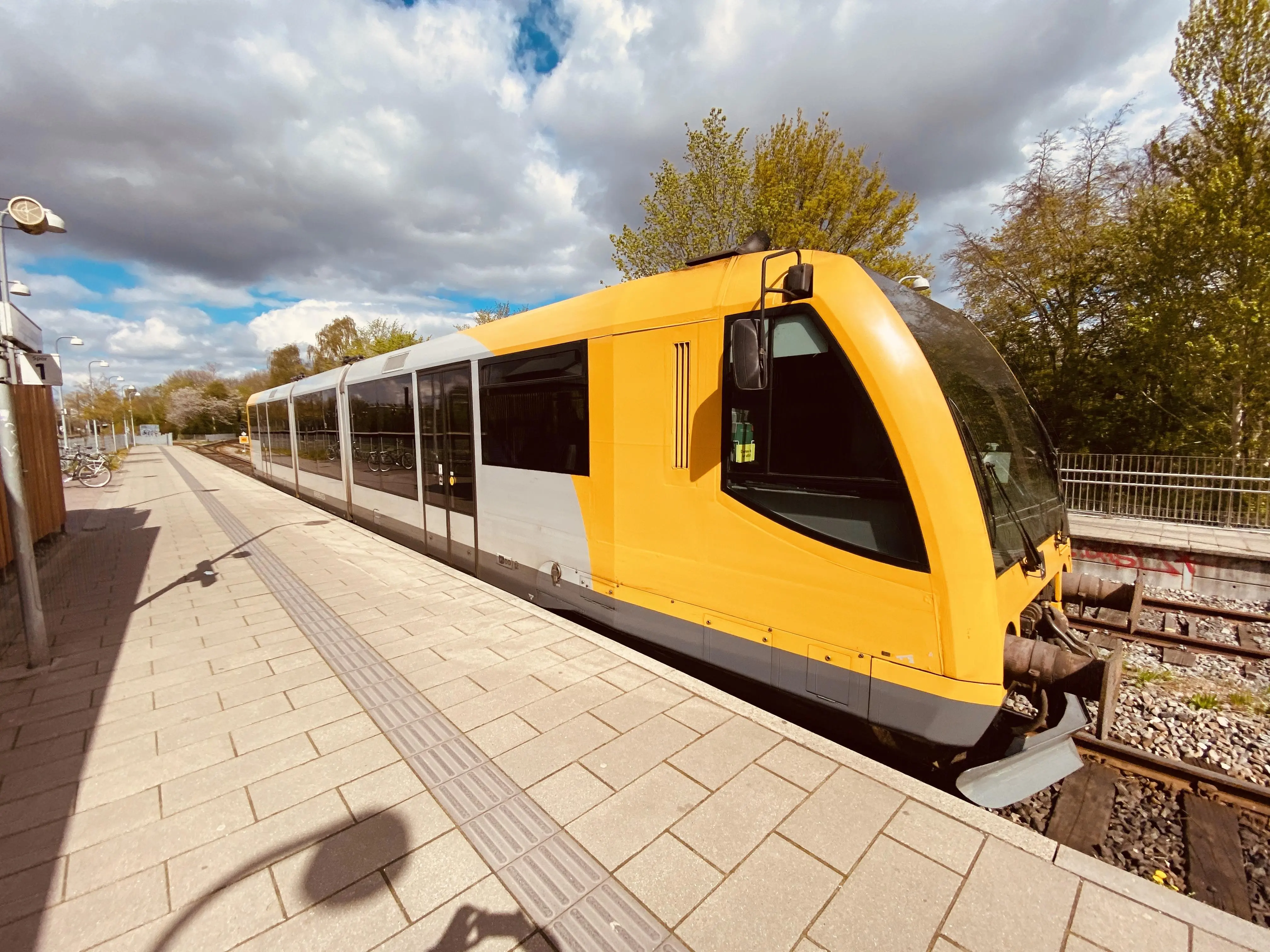Billede af Jægersborg Lokalbane Station.