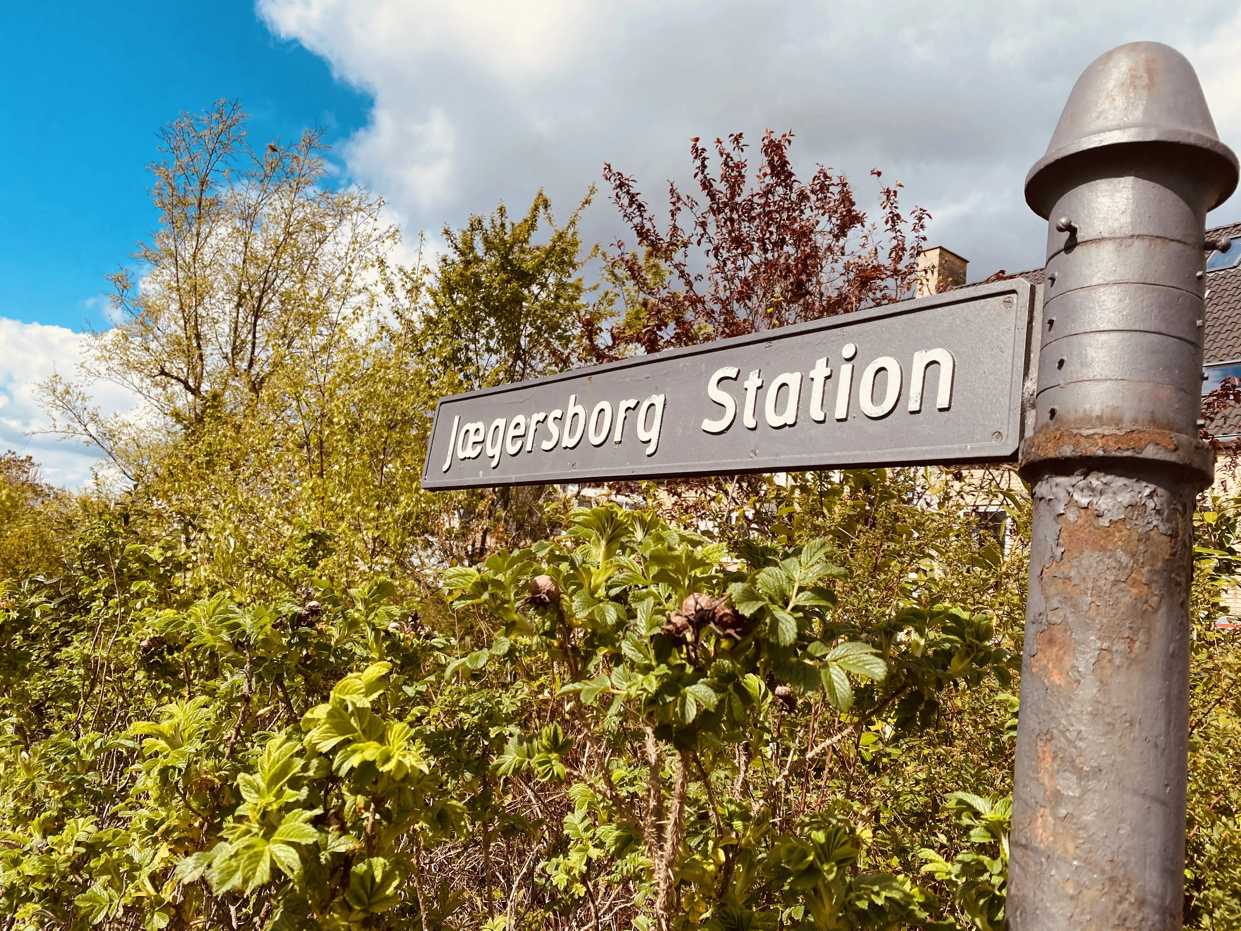 Billede af Jægersborg Lokalbane Station.