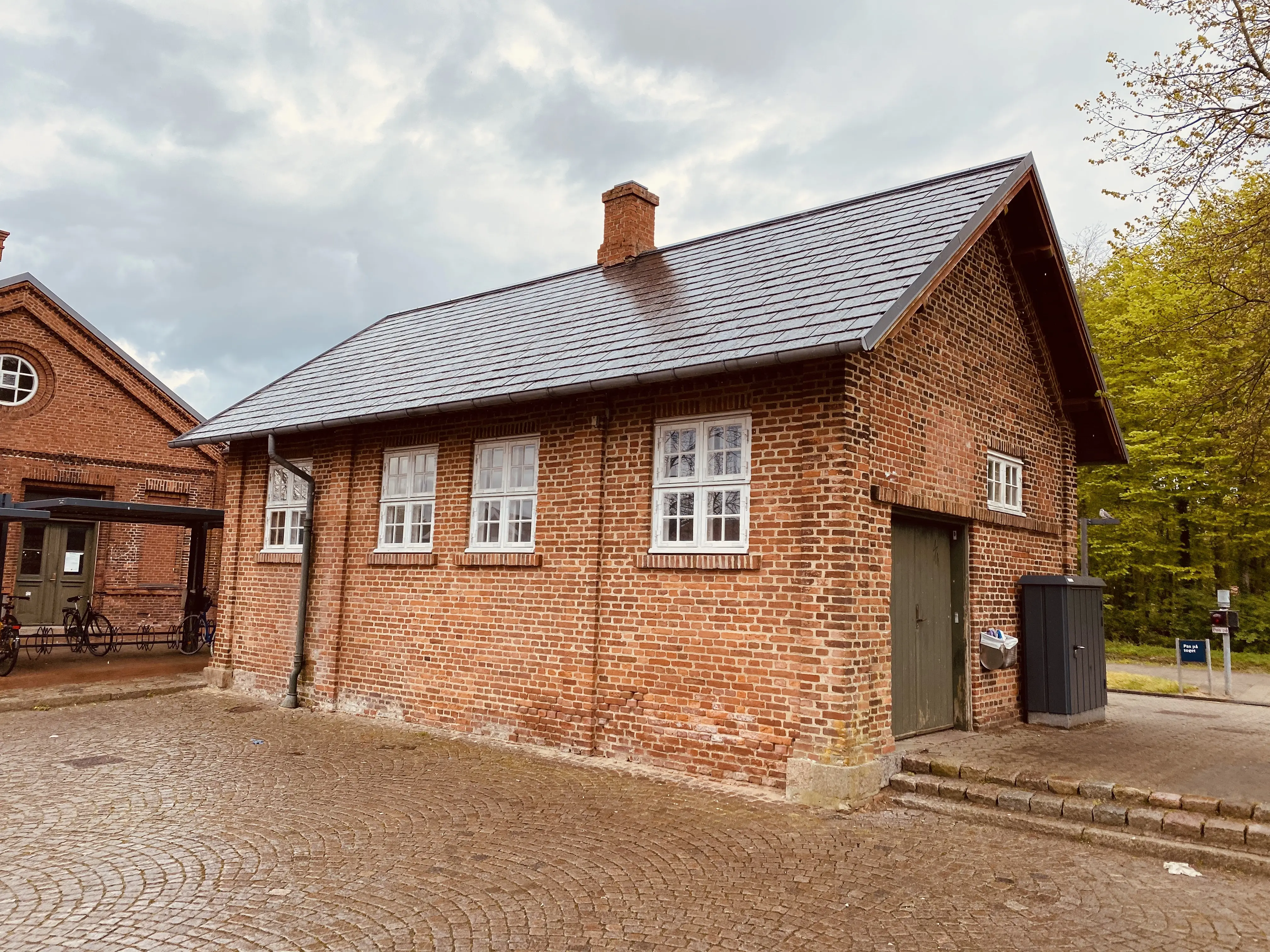 Billede af Ribe Stations retirade. Billede af Ribe Stations retirade.