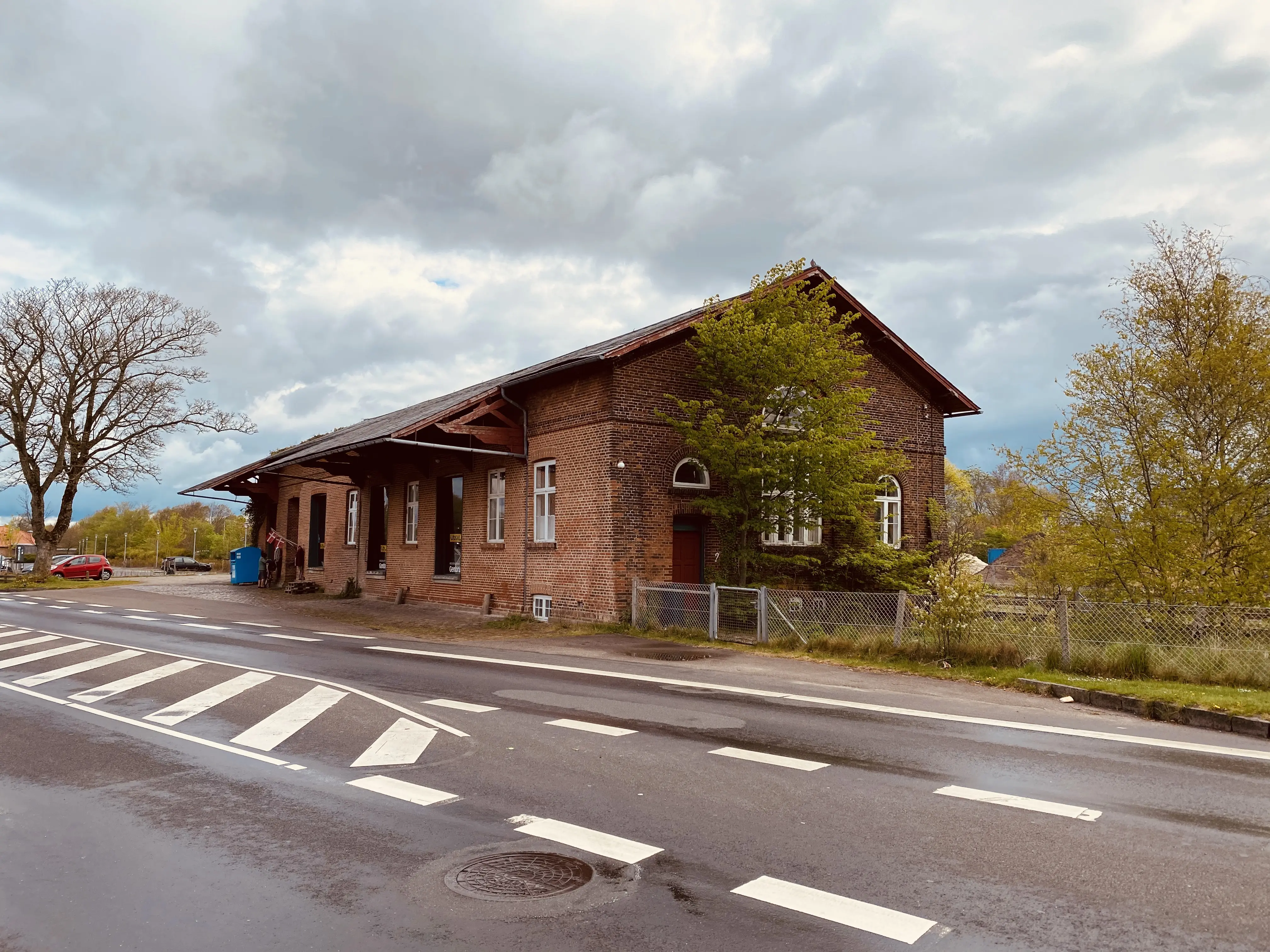 Billede af Ribe Stations pakhus. Billede af Ribe Stations pakhus.