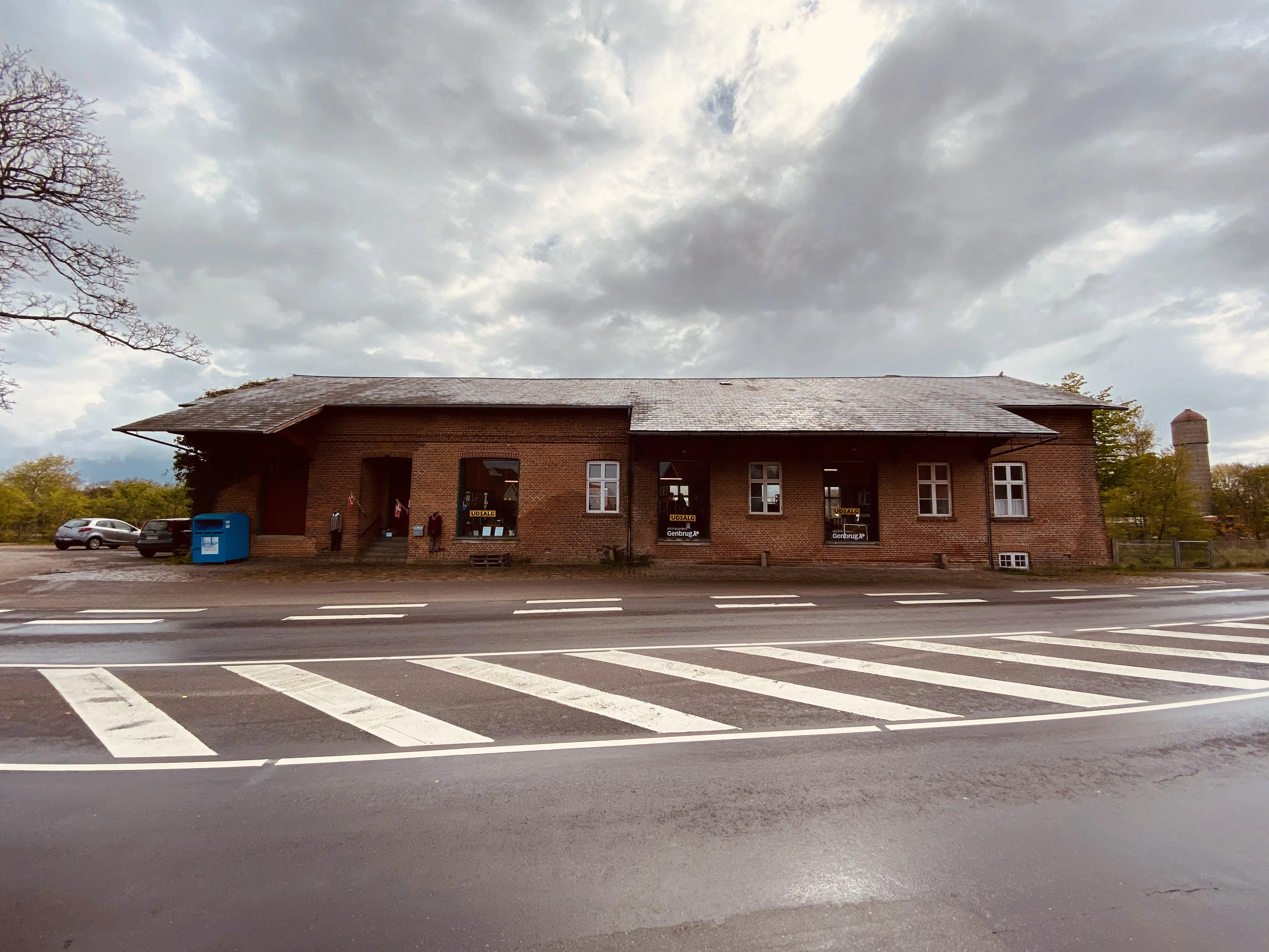 Billede af Ribe Stations pakhus. Billede af Ribe Stations pakhus.