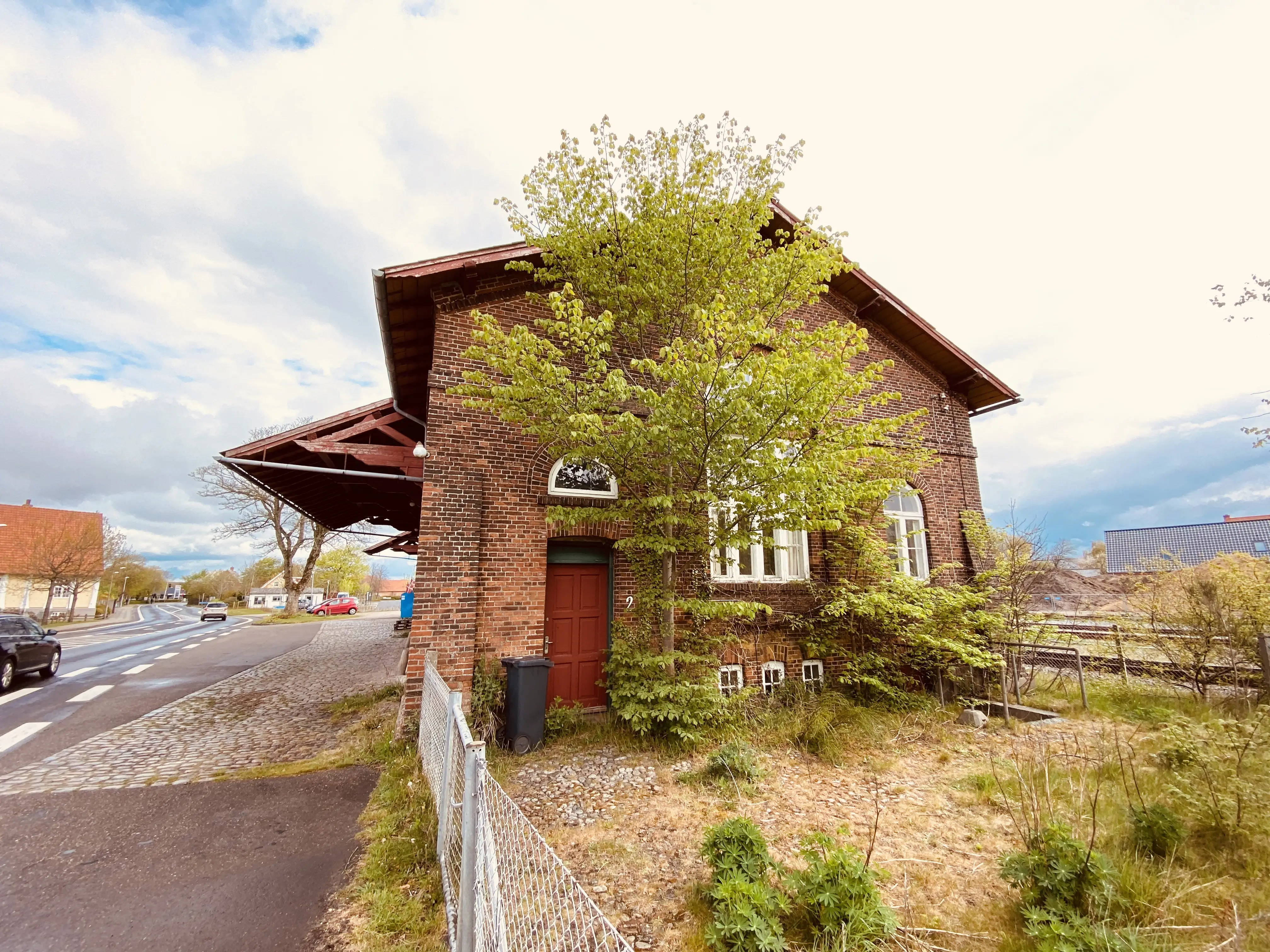 Billede af Ribe Stations pakhus. Billede af Ribe Stations pakhus.