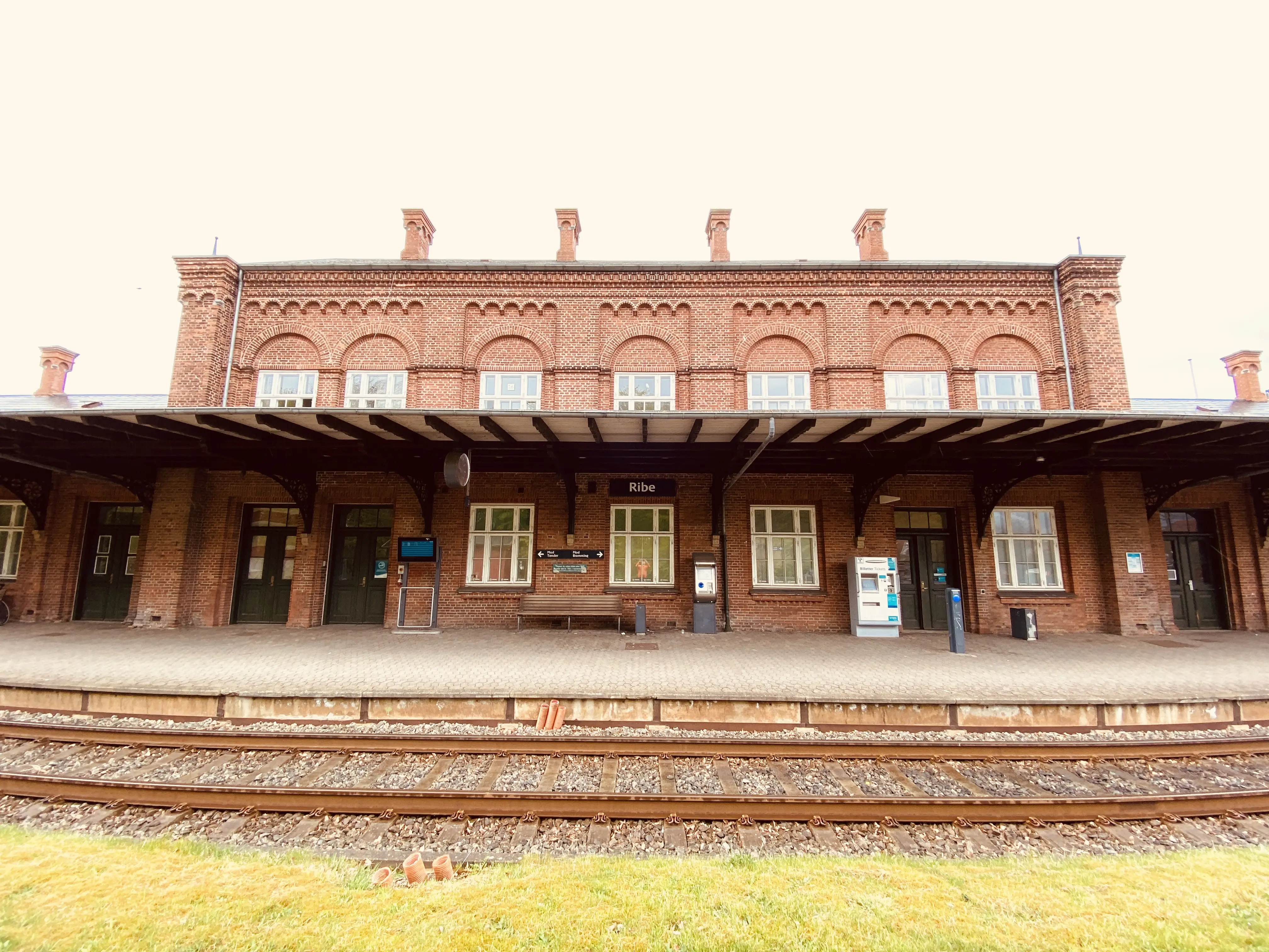 Billede af Ribe Station. Billede af Ribe Station.