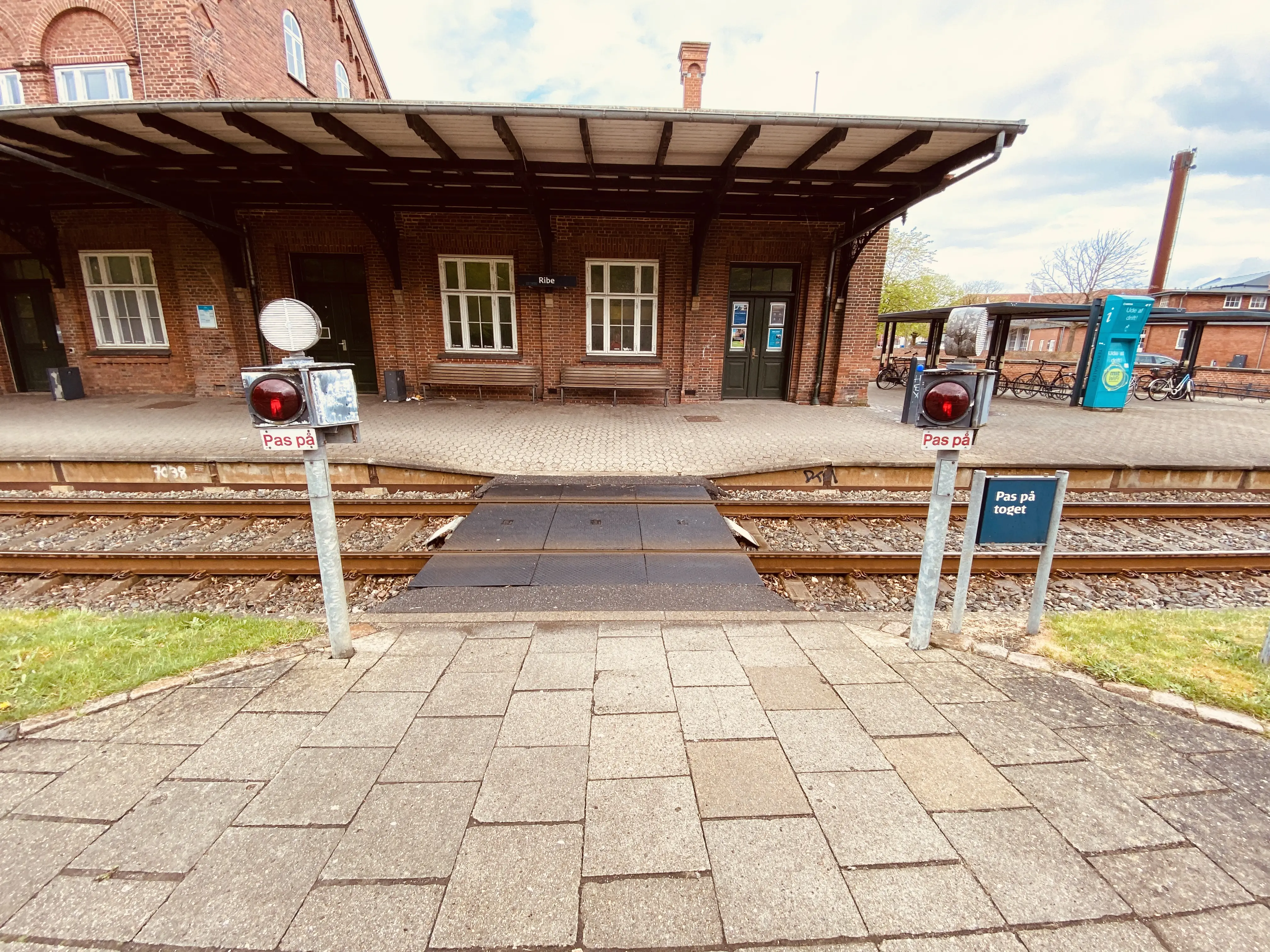 Billede af Ribe Station. Billede af Ribe Station.