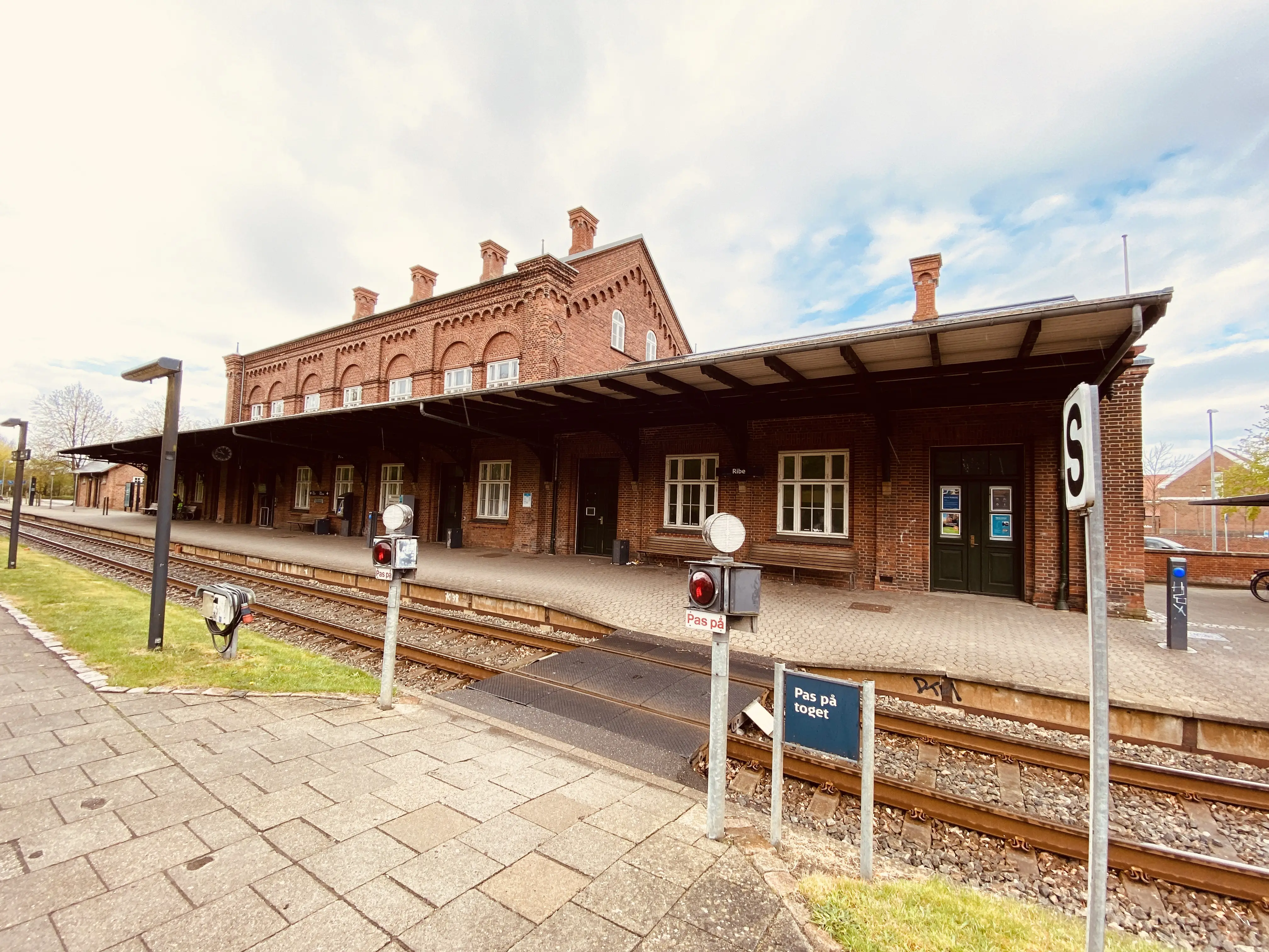 Billede af Ribe Station. Billede af Ribe Station.