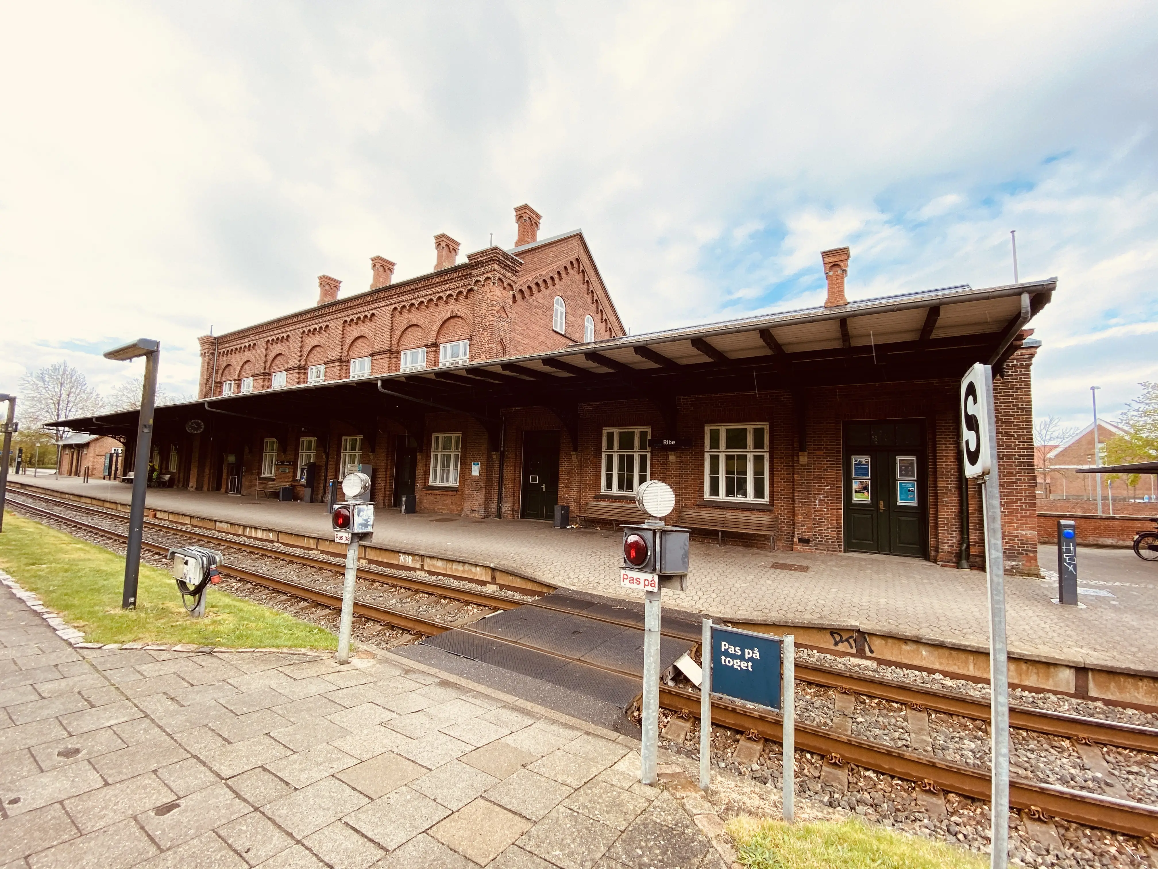 Billede af Ribe Station. Billede af Ribe Station.