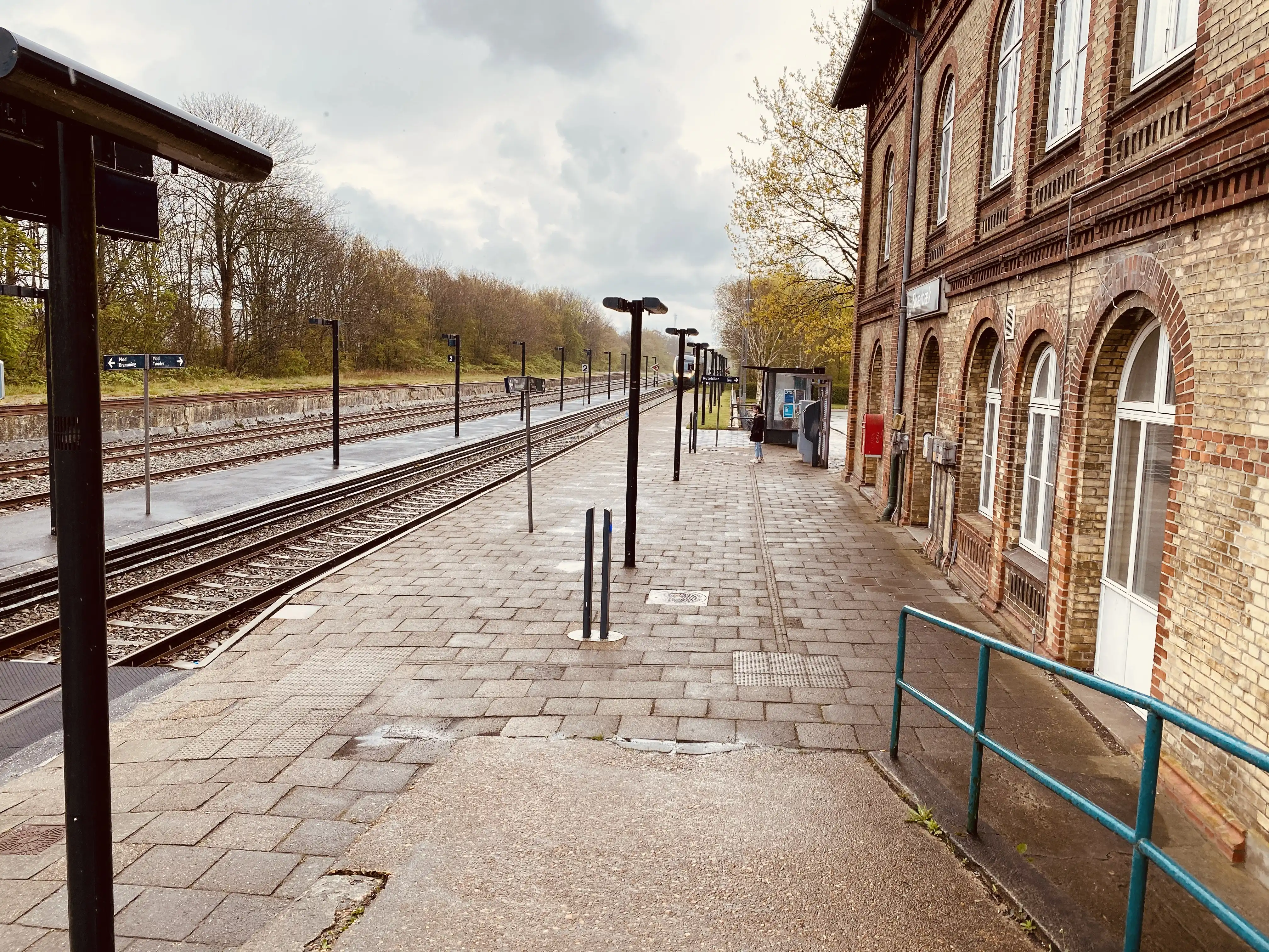 Billede af Skærbæk Station.