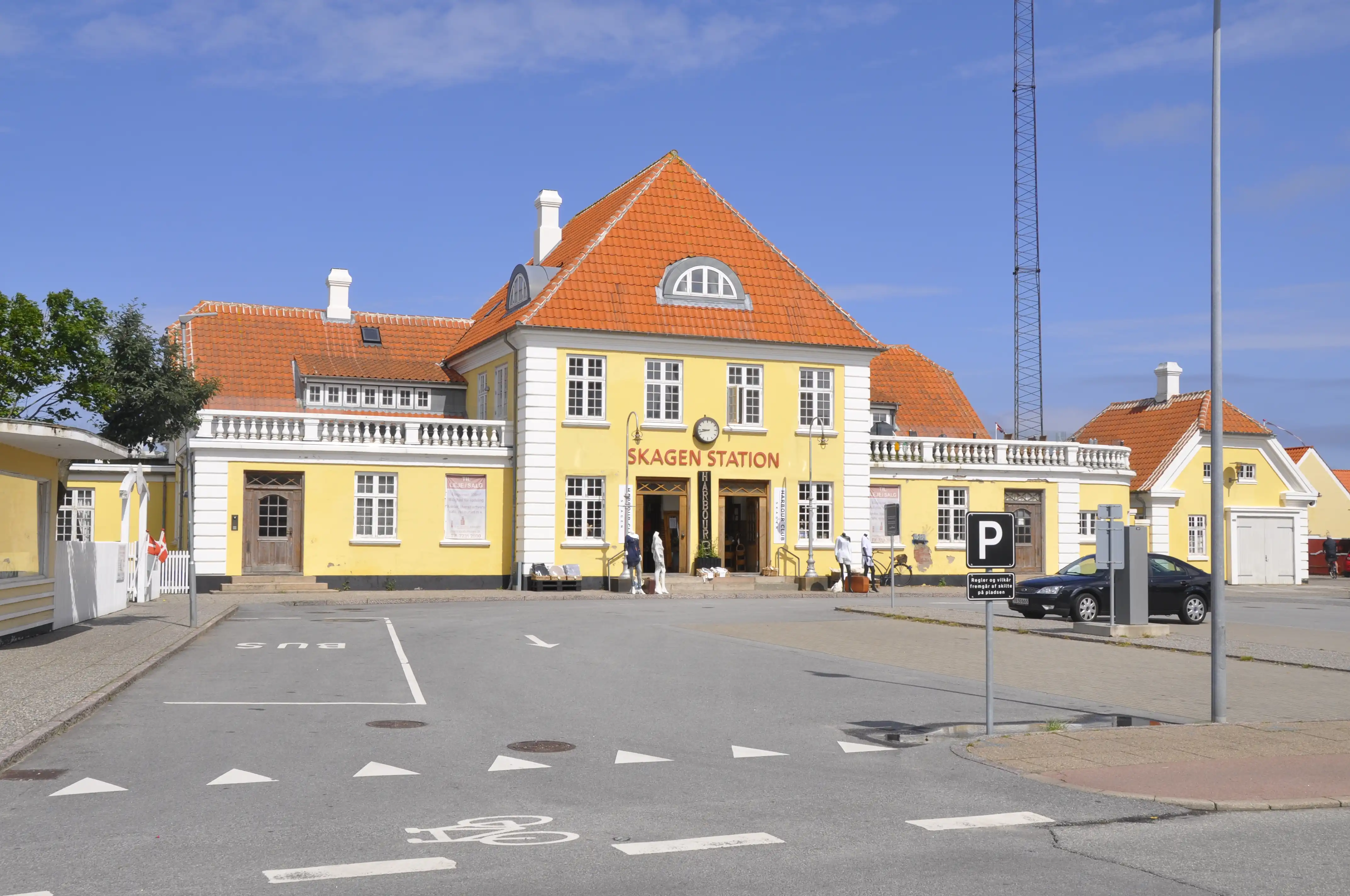Billede af Skagen Station. Billede af Skagen Station.