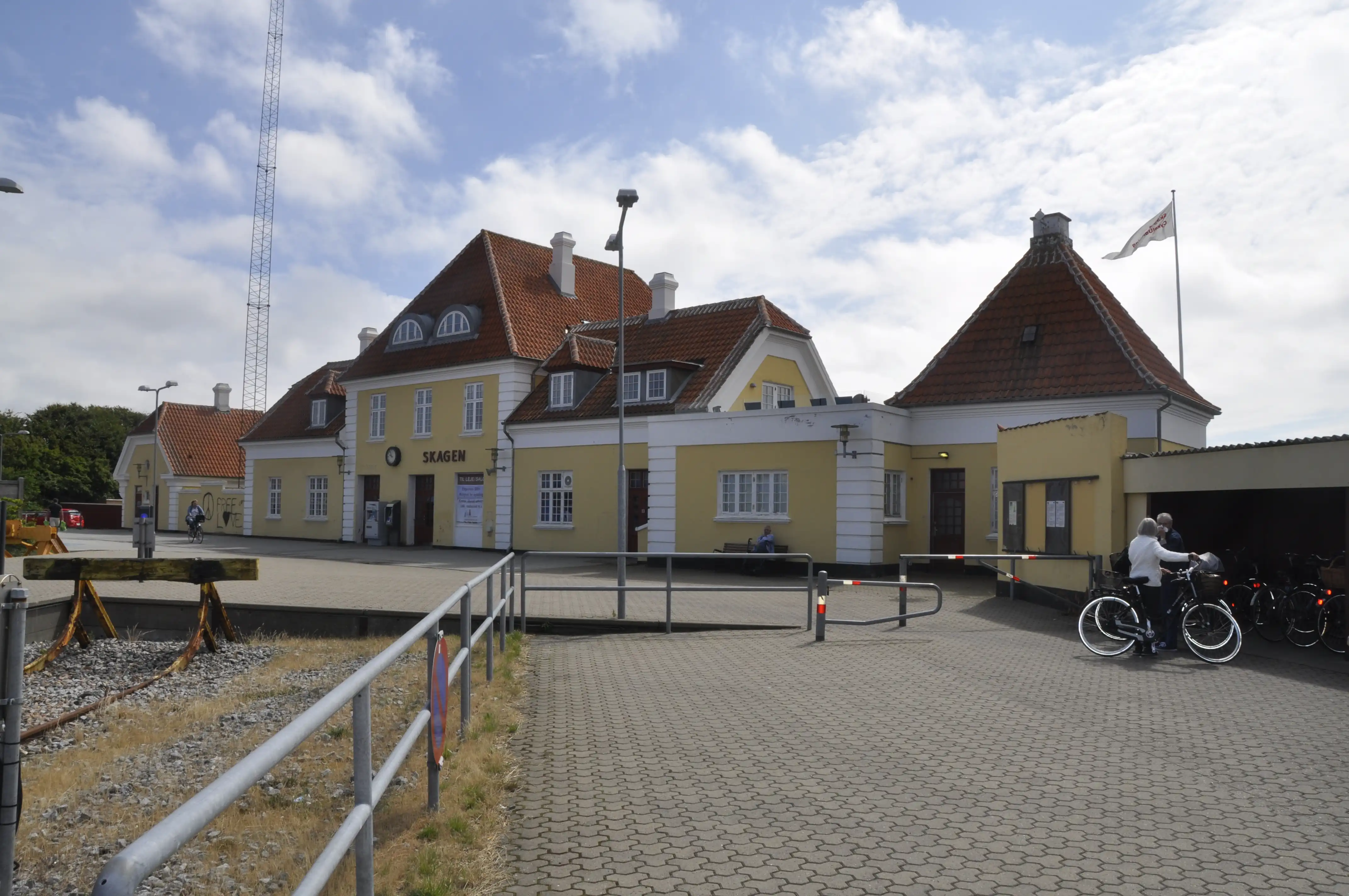 Billede af Skagen Station. Billede af Skagen Station.